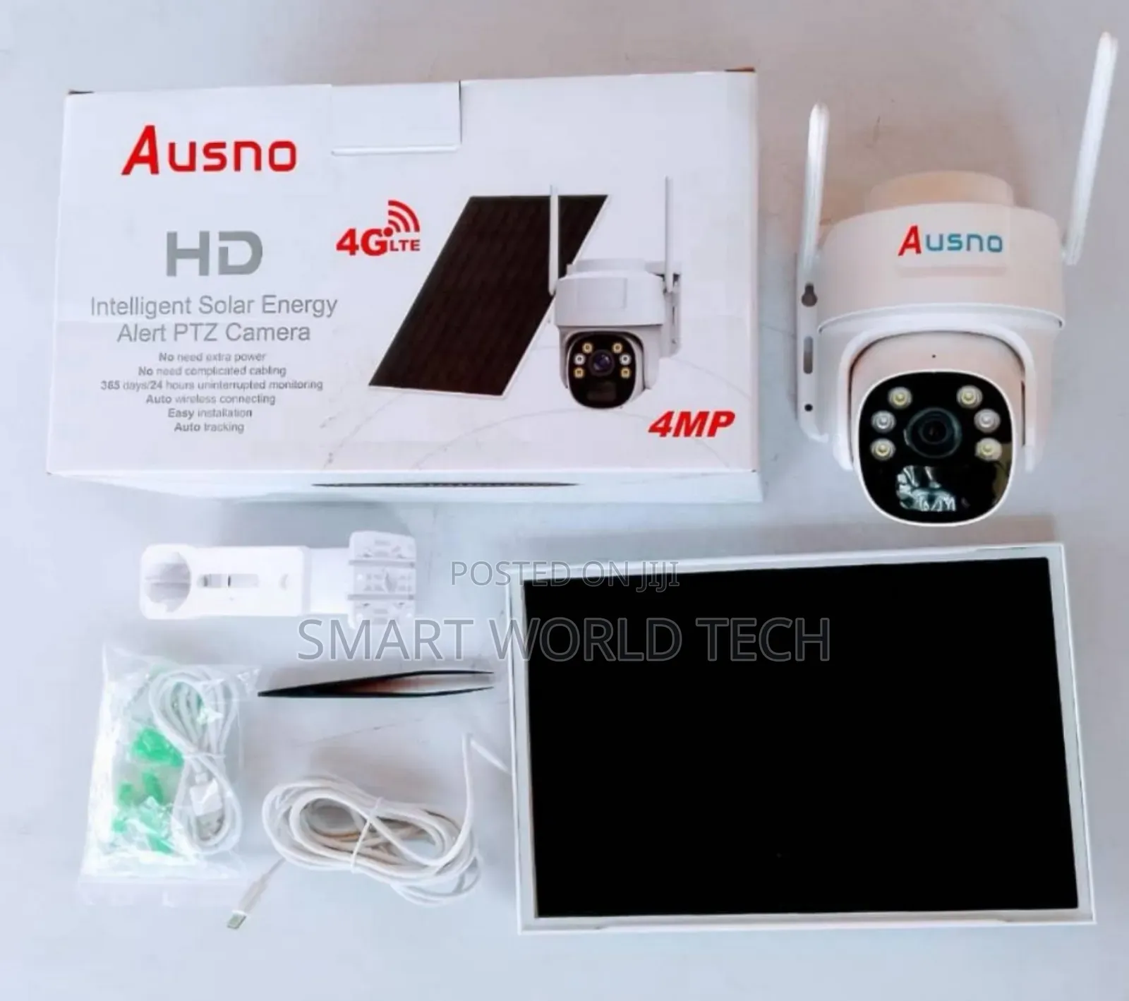 Single Lens Solar Security Two Way Audio Camera 4g