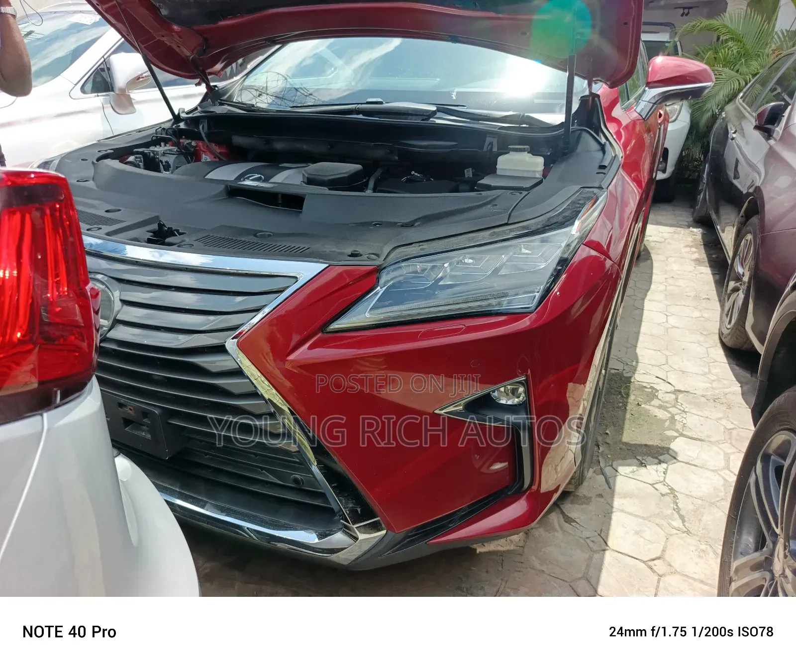Lexus RX 2017 Red