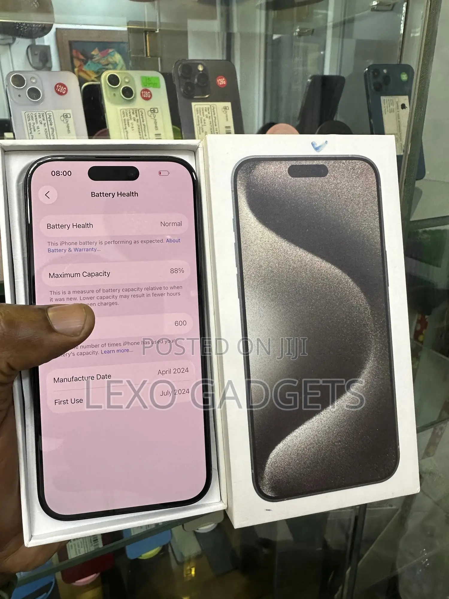 Apple iPhone 15 Pro 128 GB Black