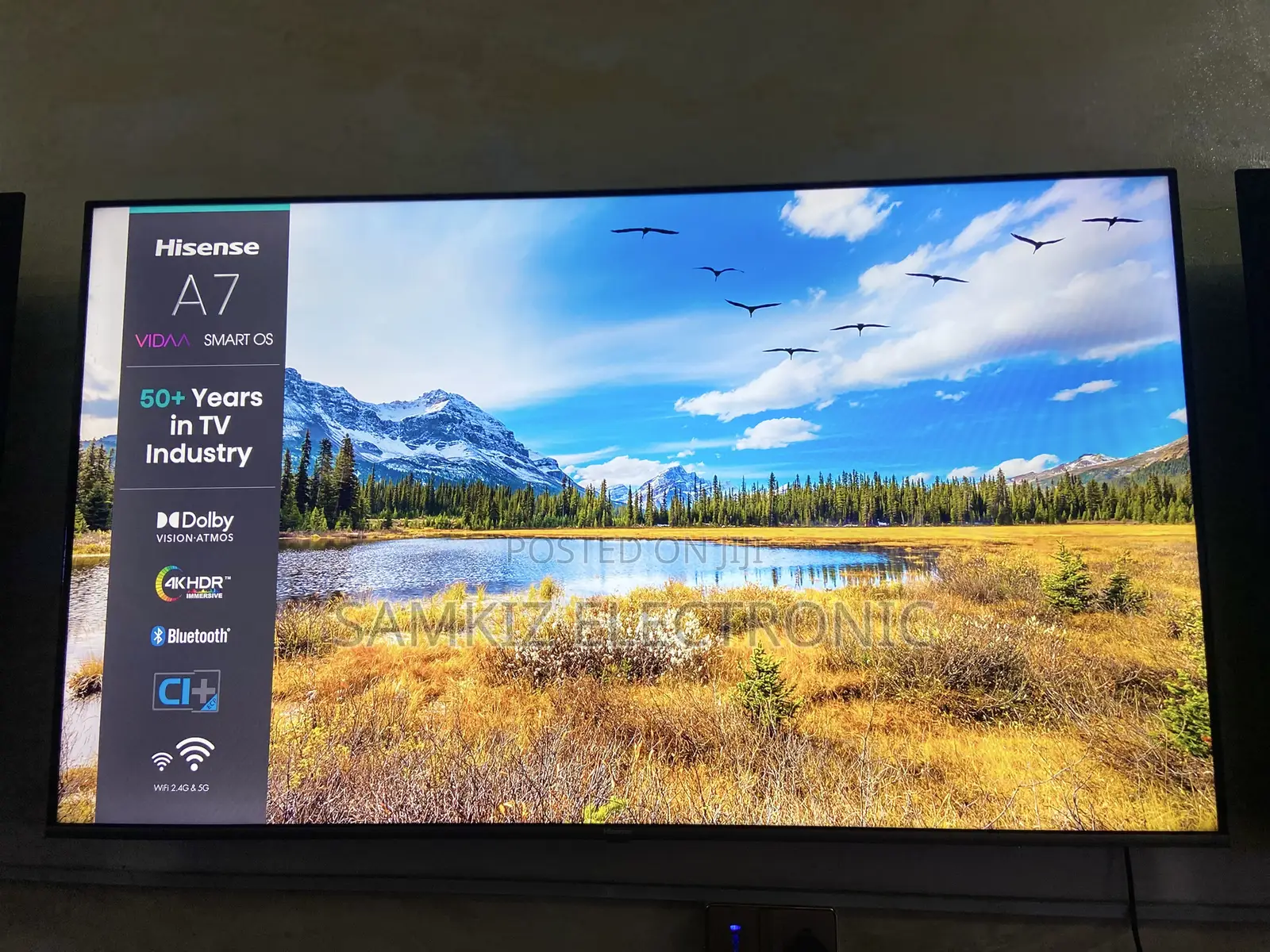 Experience Entertainment With the Hisense 65-Inch A7 Uhd Smart Tv