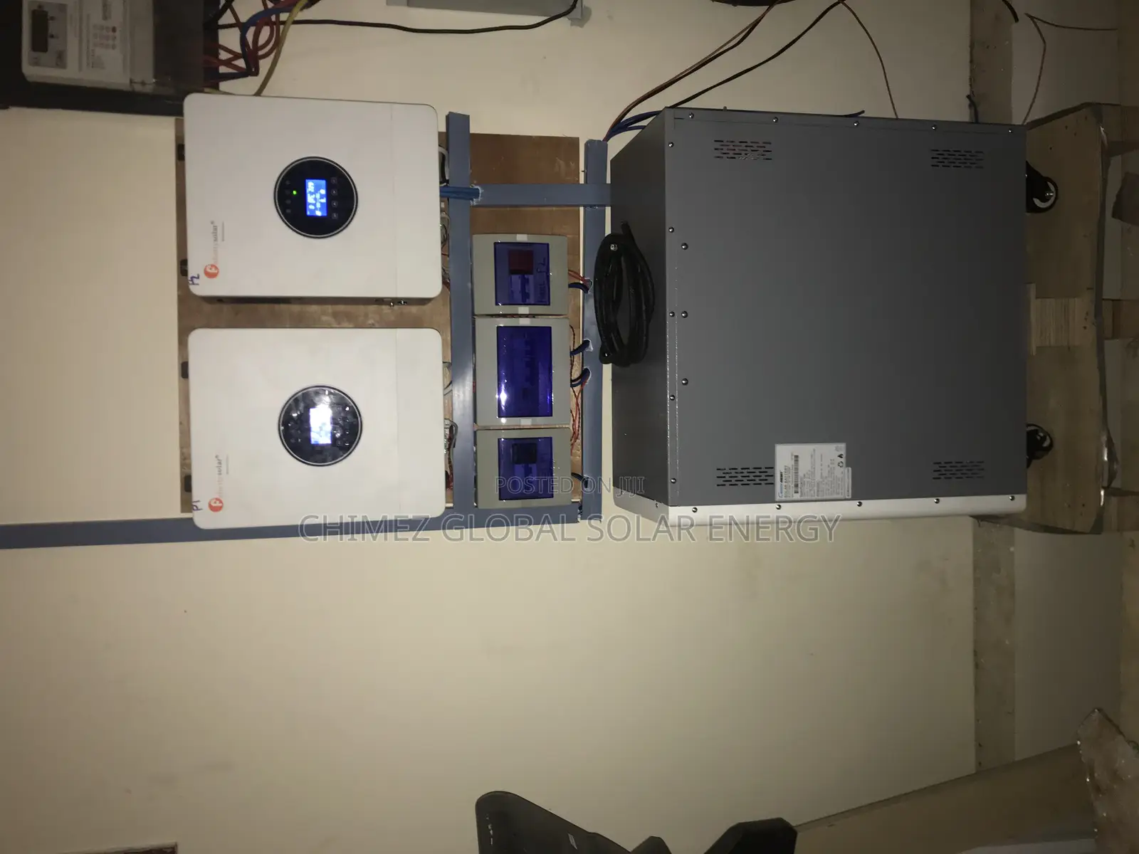 12 Kva Inverter +15 KWH Lithium Ion Phosphate Battery + Solar Panels