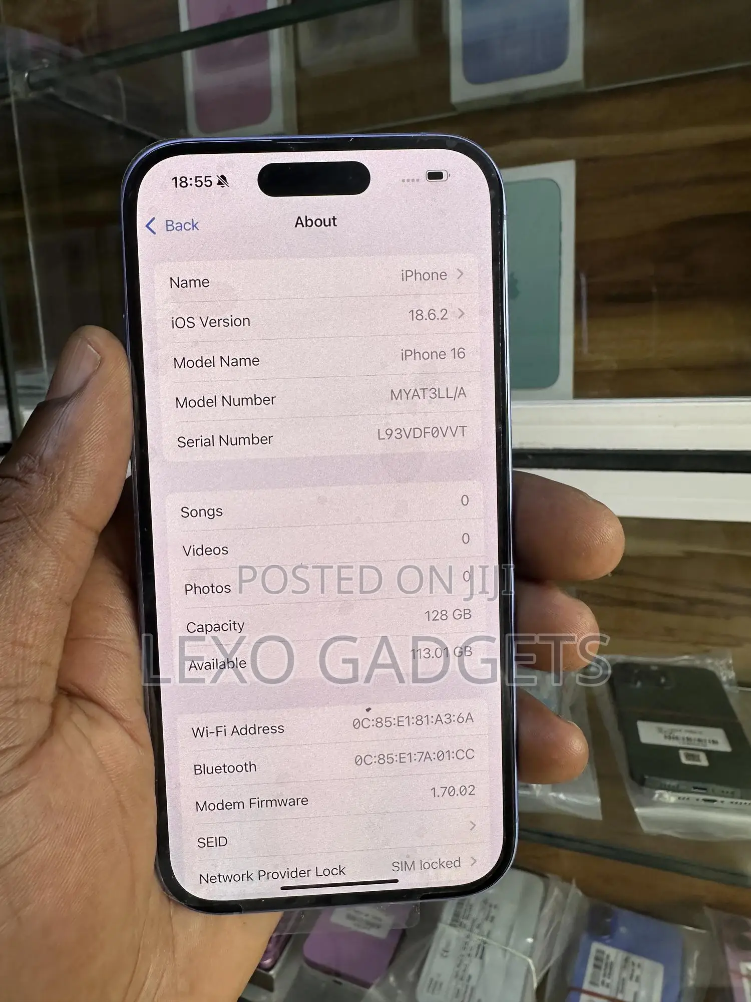 Apple iPhone 16 128 GB Blue