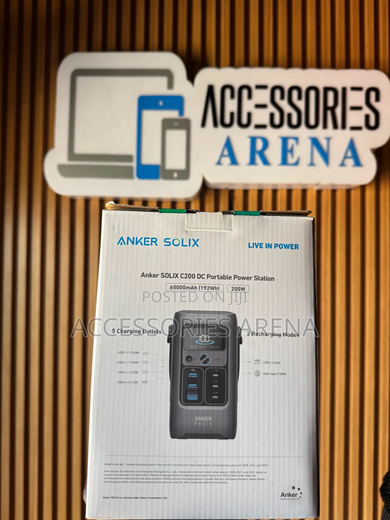 Anker Solix C200 Dc Portable Power Station