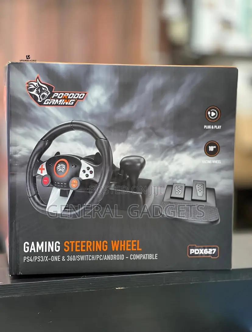Porodo Gaming Steering Wheel