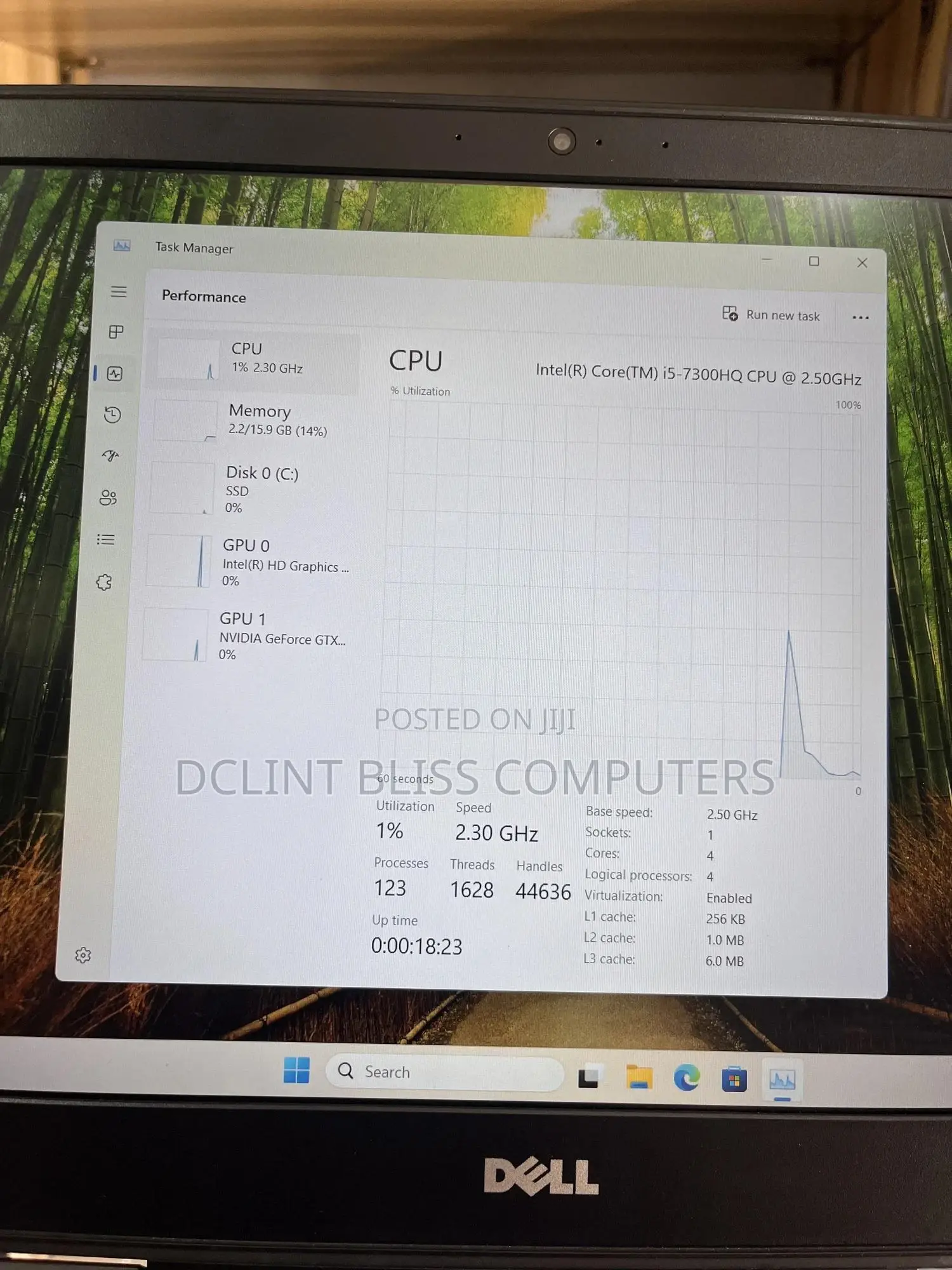 Laptop Dell Inspiron 15 7000 16GB Intel Core I5 SSD 256GB
