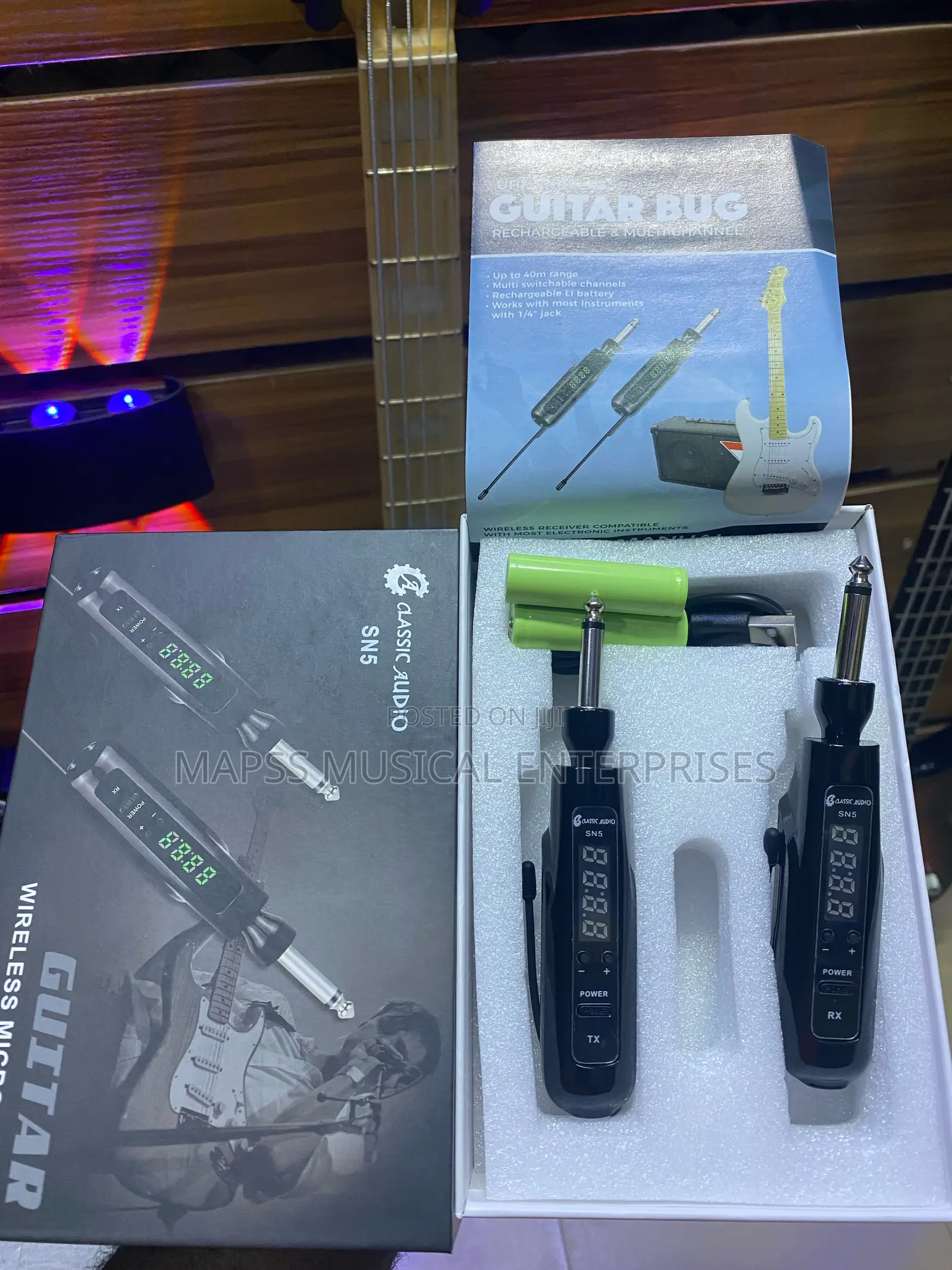 Classic Audio Sn5 Wireless Guitar Microphone System