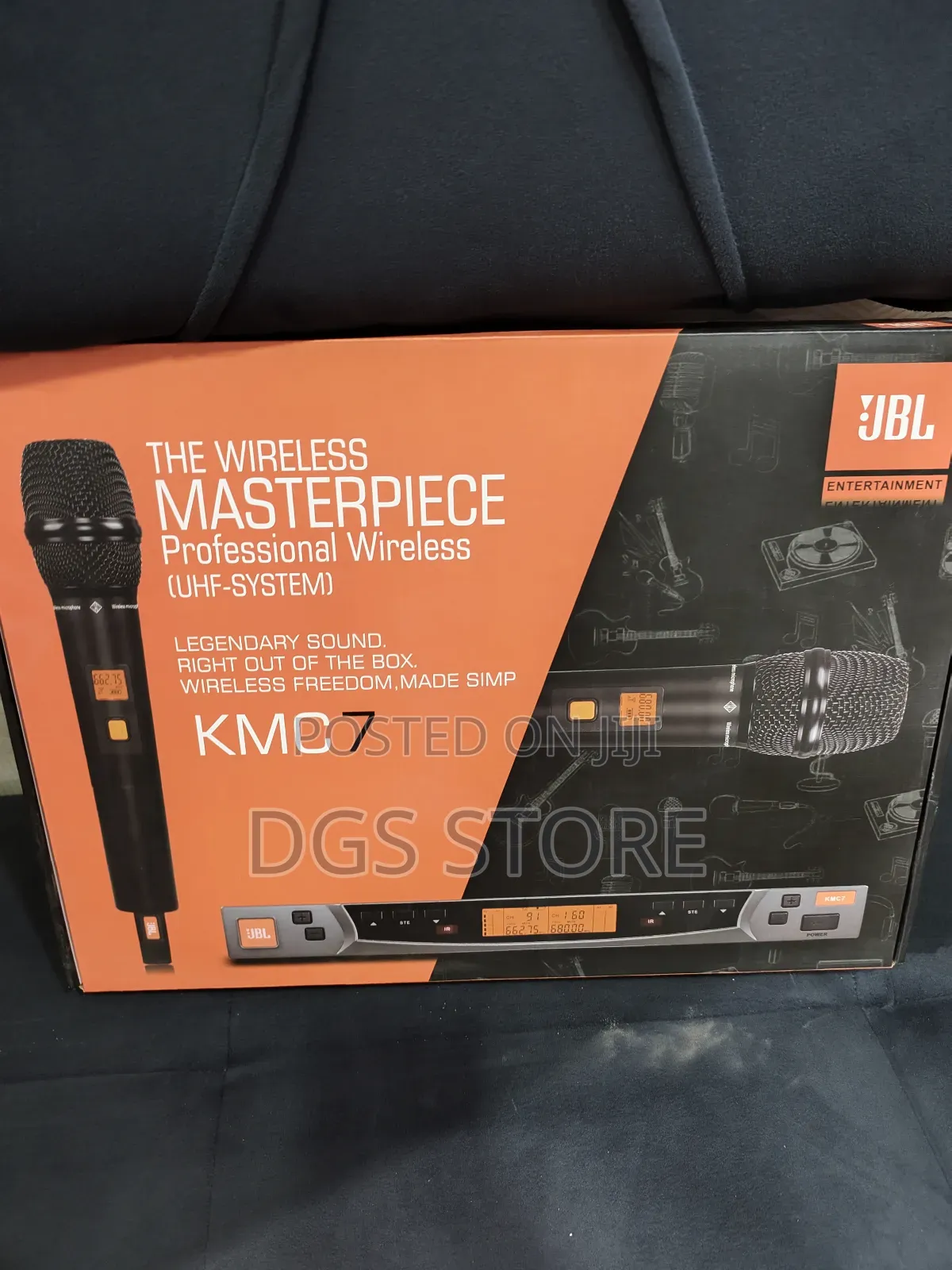 JBL KMC 7 Wireless Master Piece Professional Uhf System Microphone
