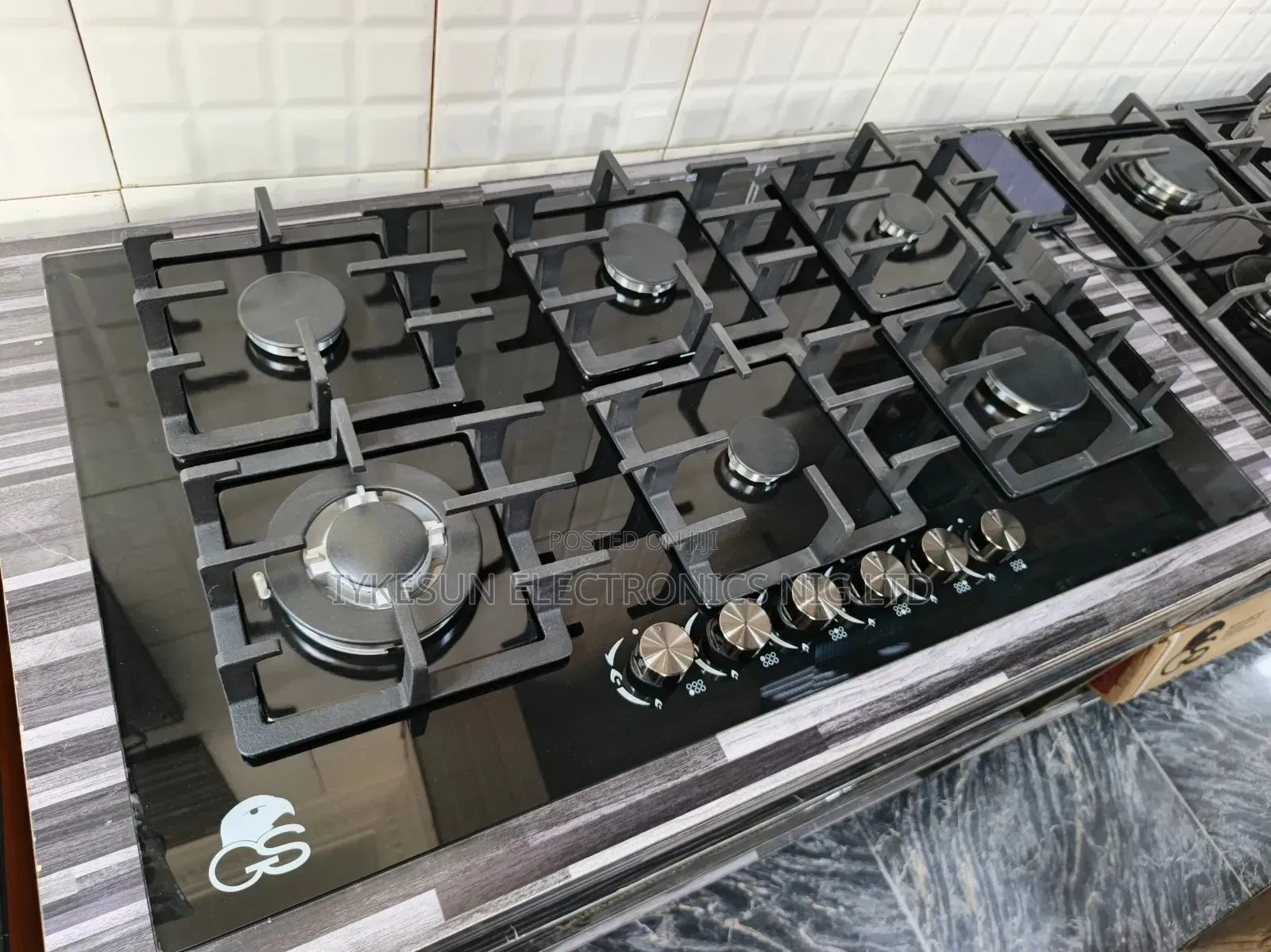 Original Gs Made in Turkey Built-in 6 Burners Gas Cooker Hob Etc.
