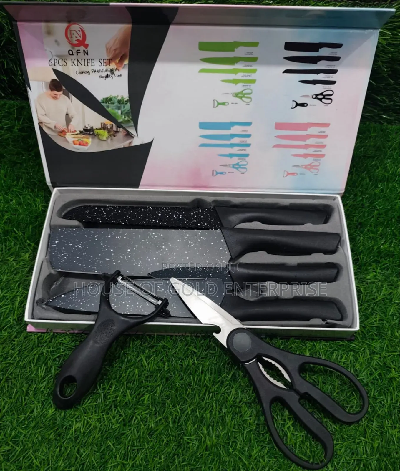 QFN 6-Piece Knife Set