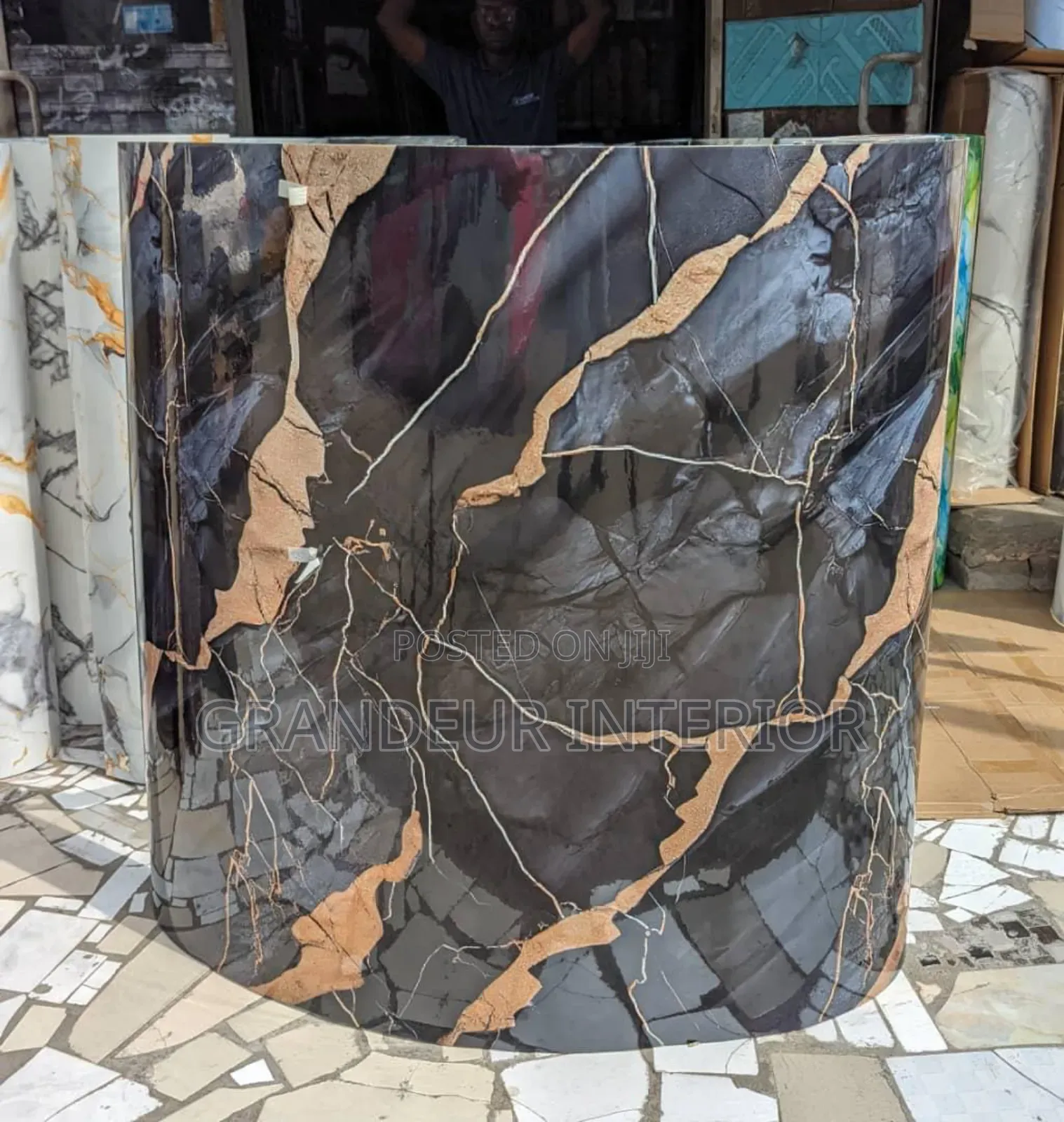 PVC Marble Sticker