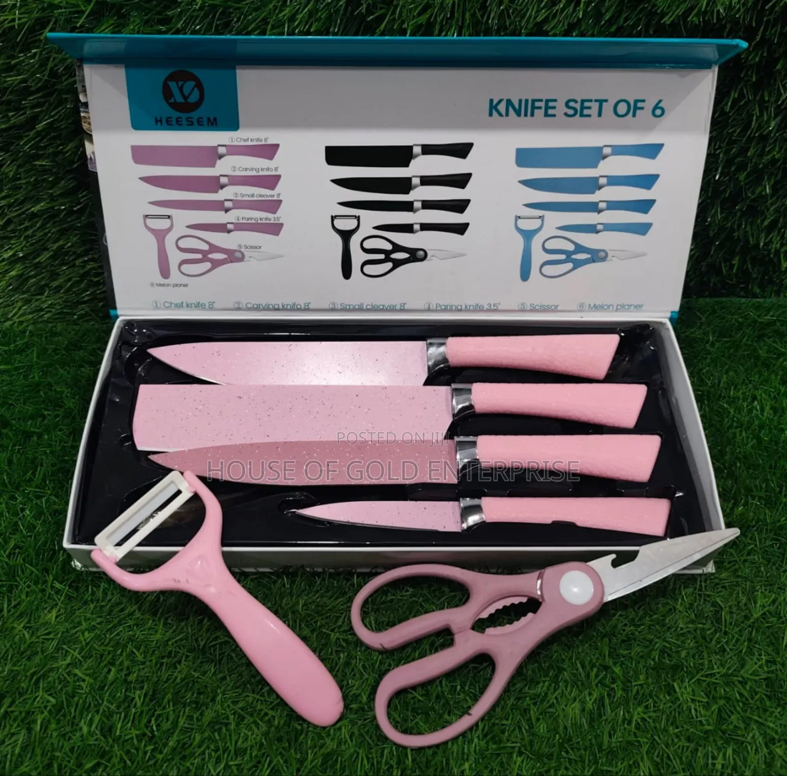 Heesem 6-piece Kitchen Knife Set