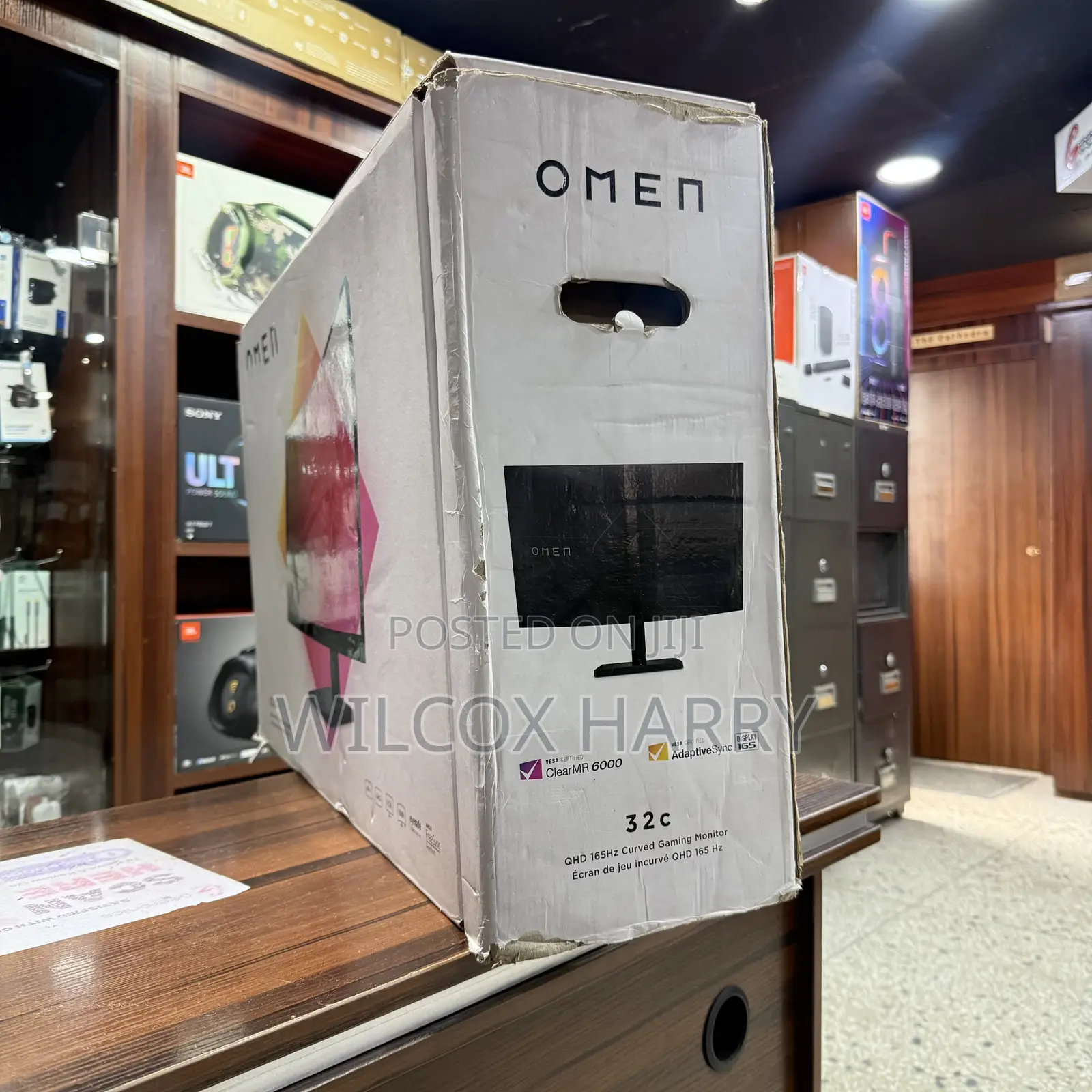 Hp Omen 32c 31.5′′ QHD 165hz Curved Gaming Monitor