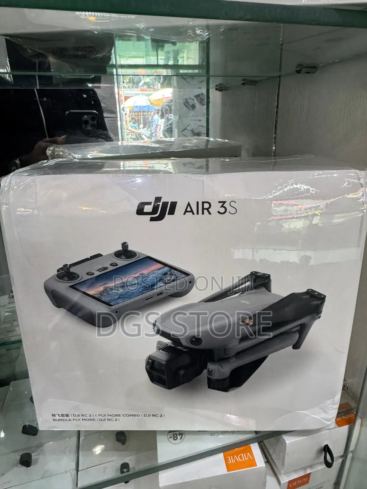 Dji Air 3s With Rc 2 Controller Fly More Combo Drone