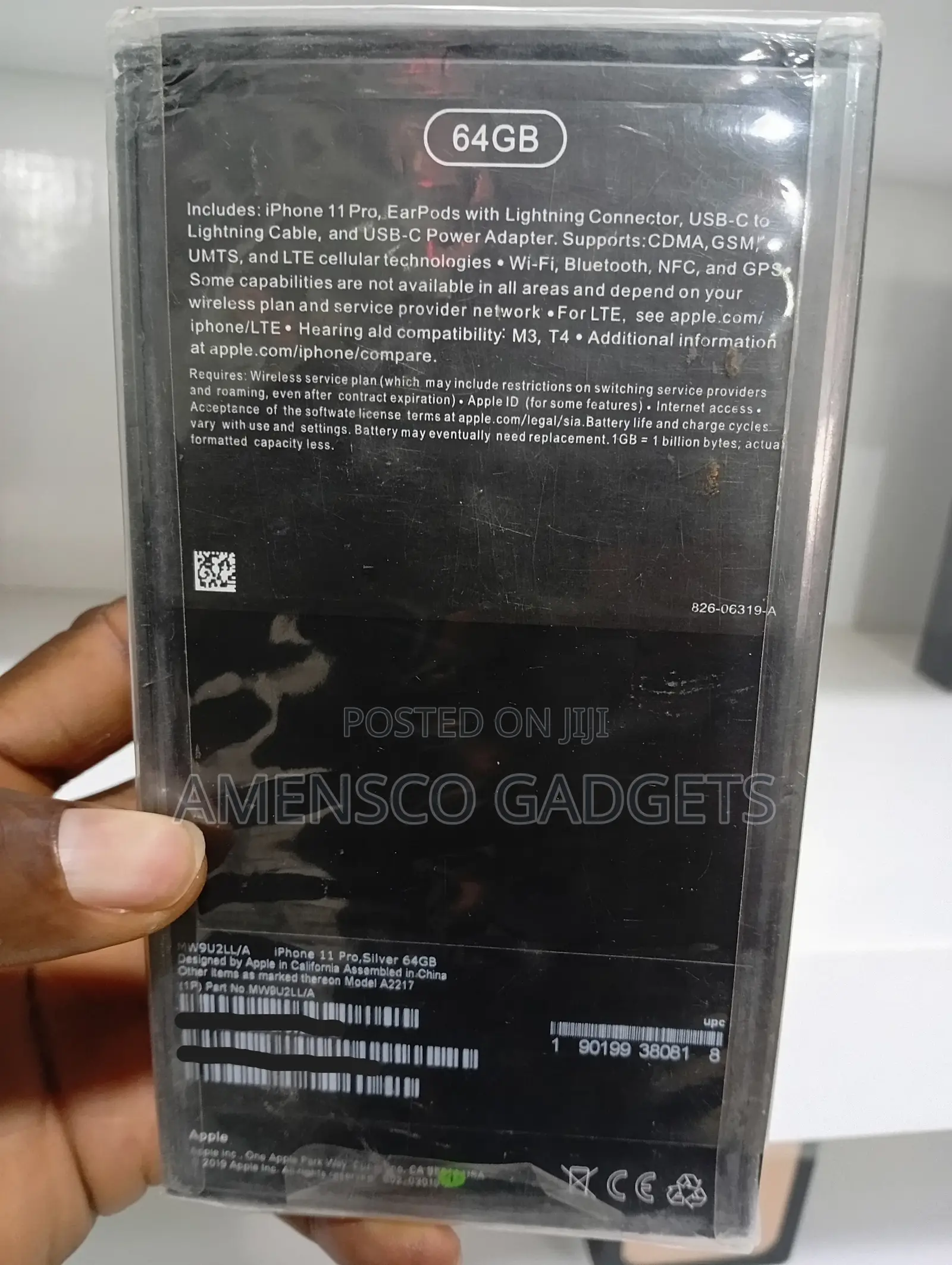 New Apple iPhone 11 Pro 64 GB Silver