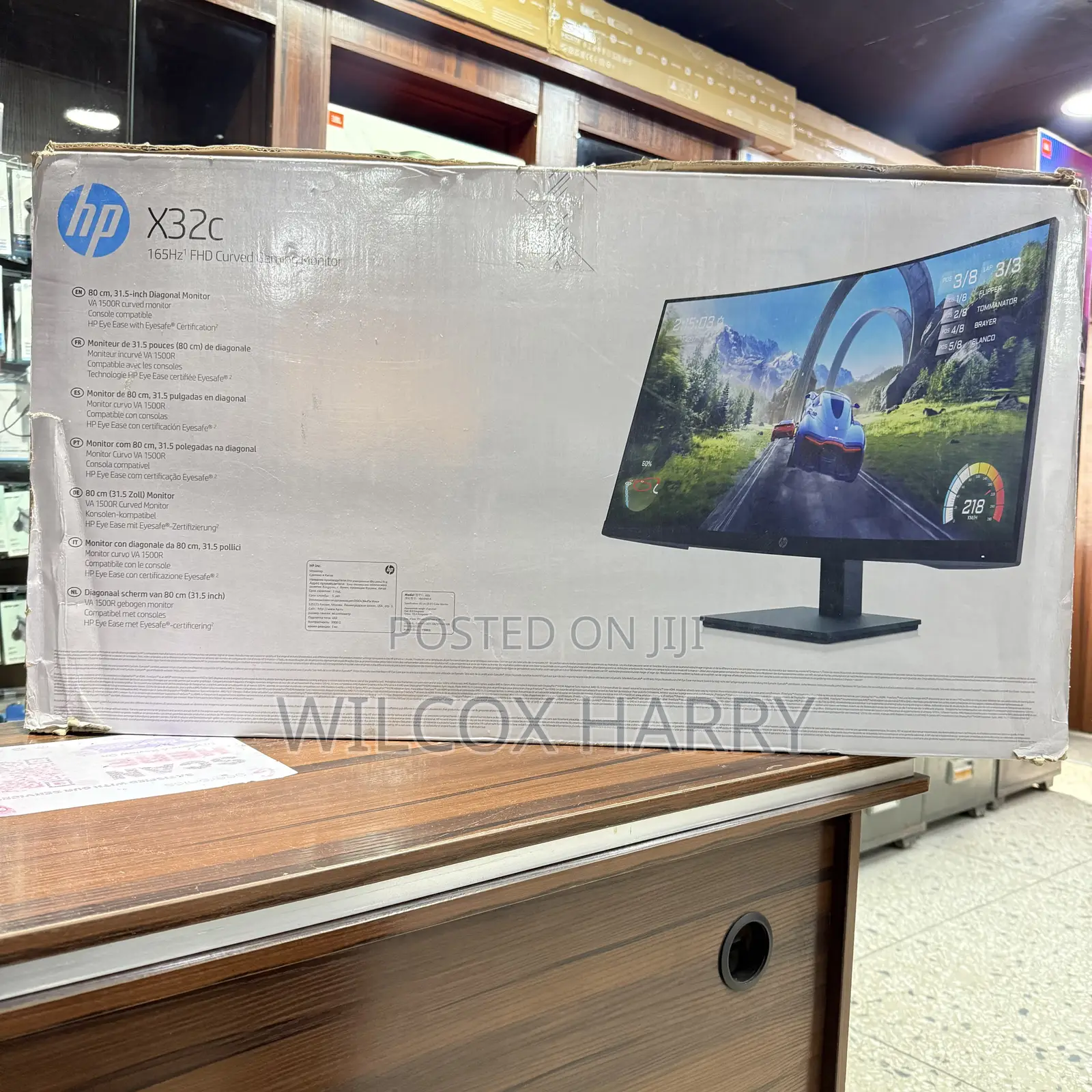 Hp X32c Curved Gaming Monitor