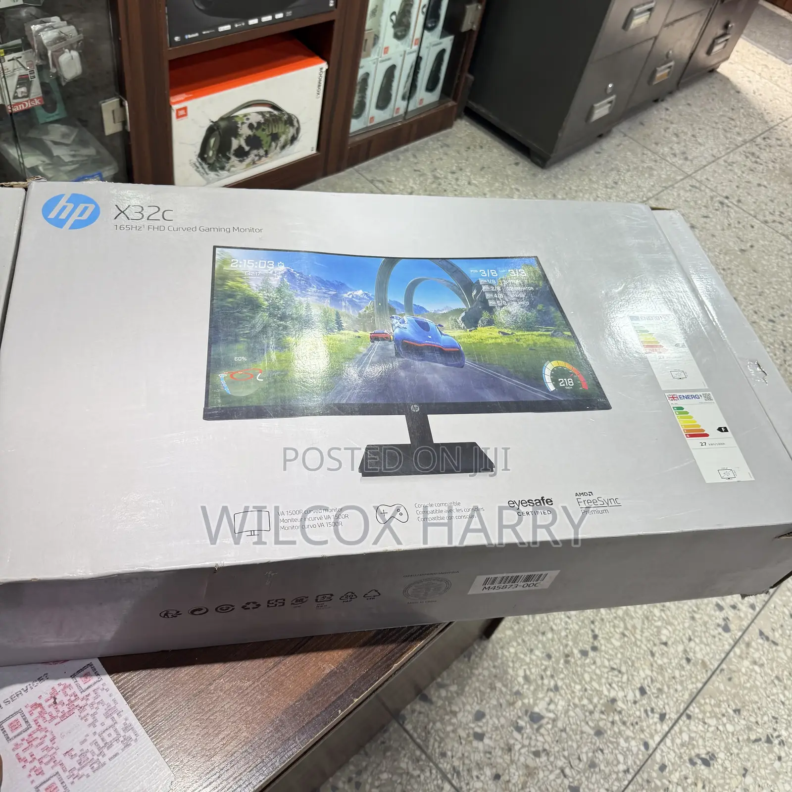 Hp X32c Curved Gaming Monitor