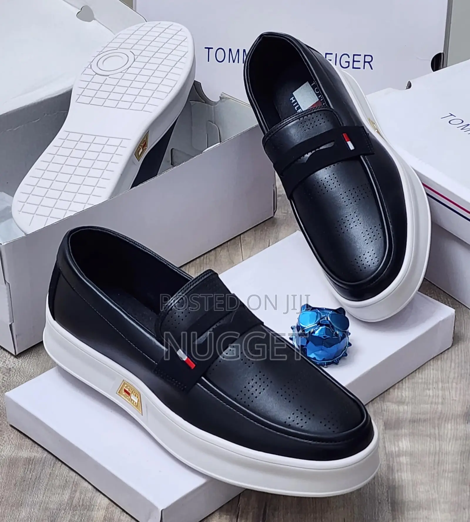 Tommy Hilfiger Loafers Black(Luxury Grade) Boxed