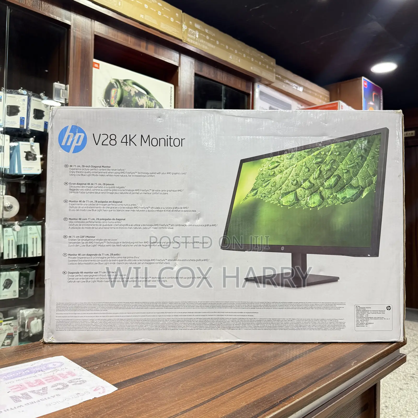 Hp V28 28′′ Ultra Hd Monitor