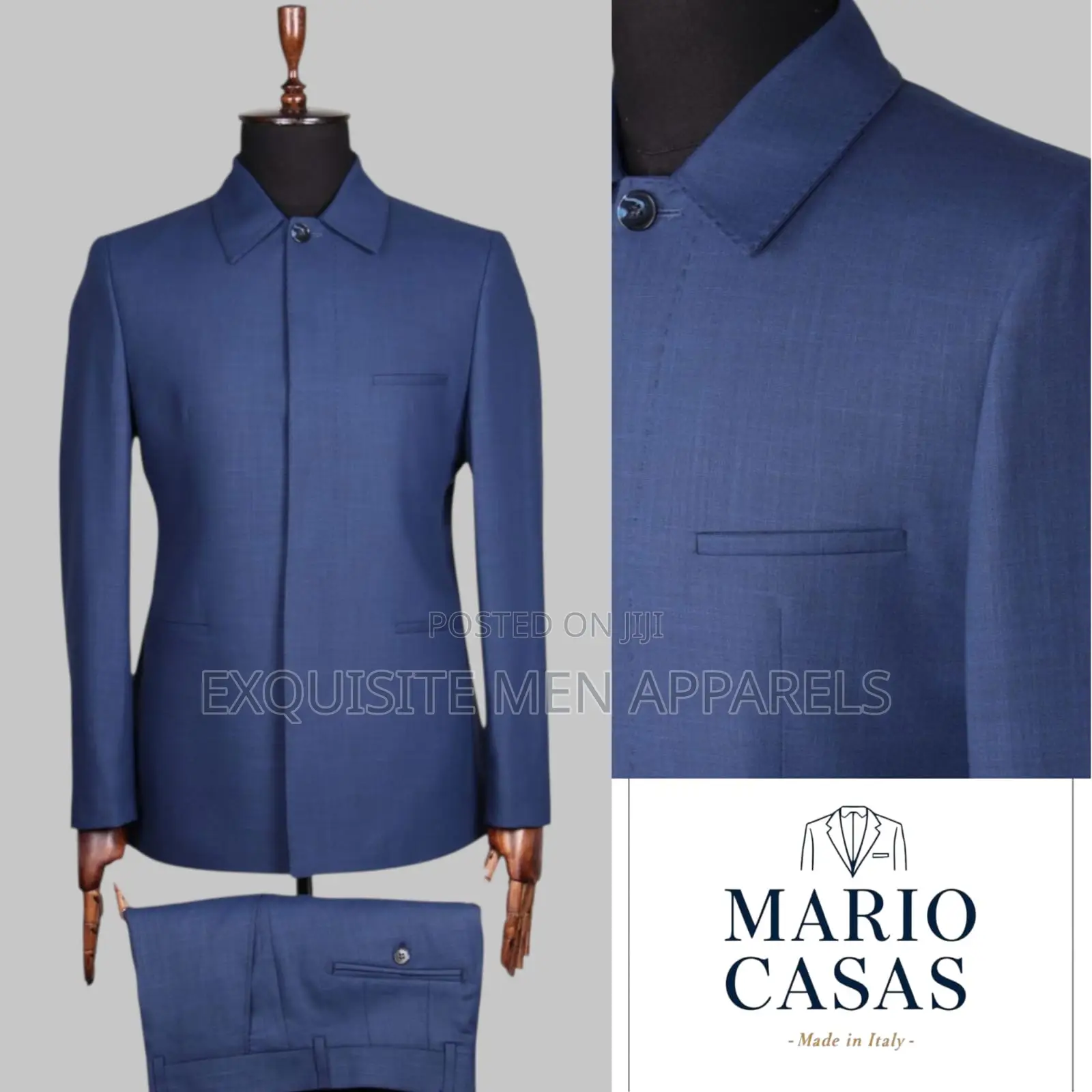 Italian Safari Design Men’S Suit