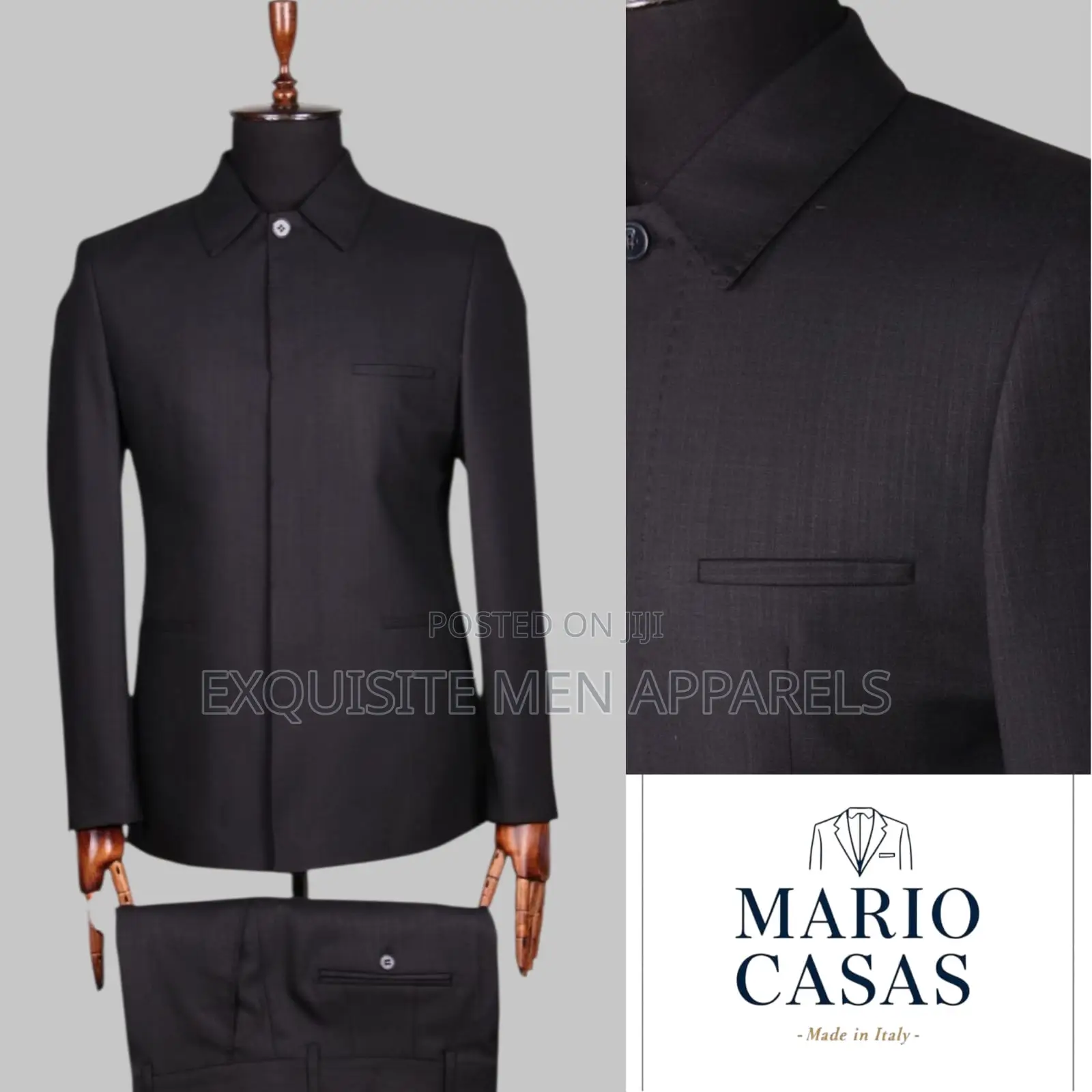 Italian Safari Design Men’S Suit