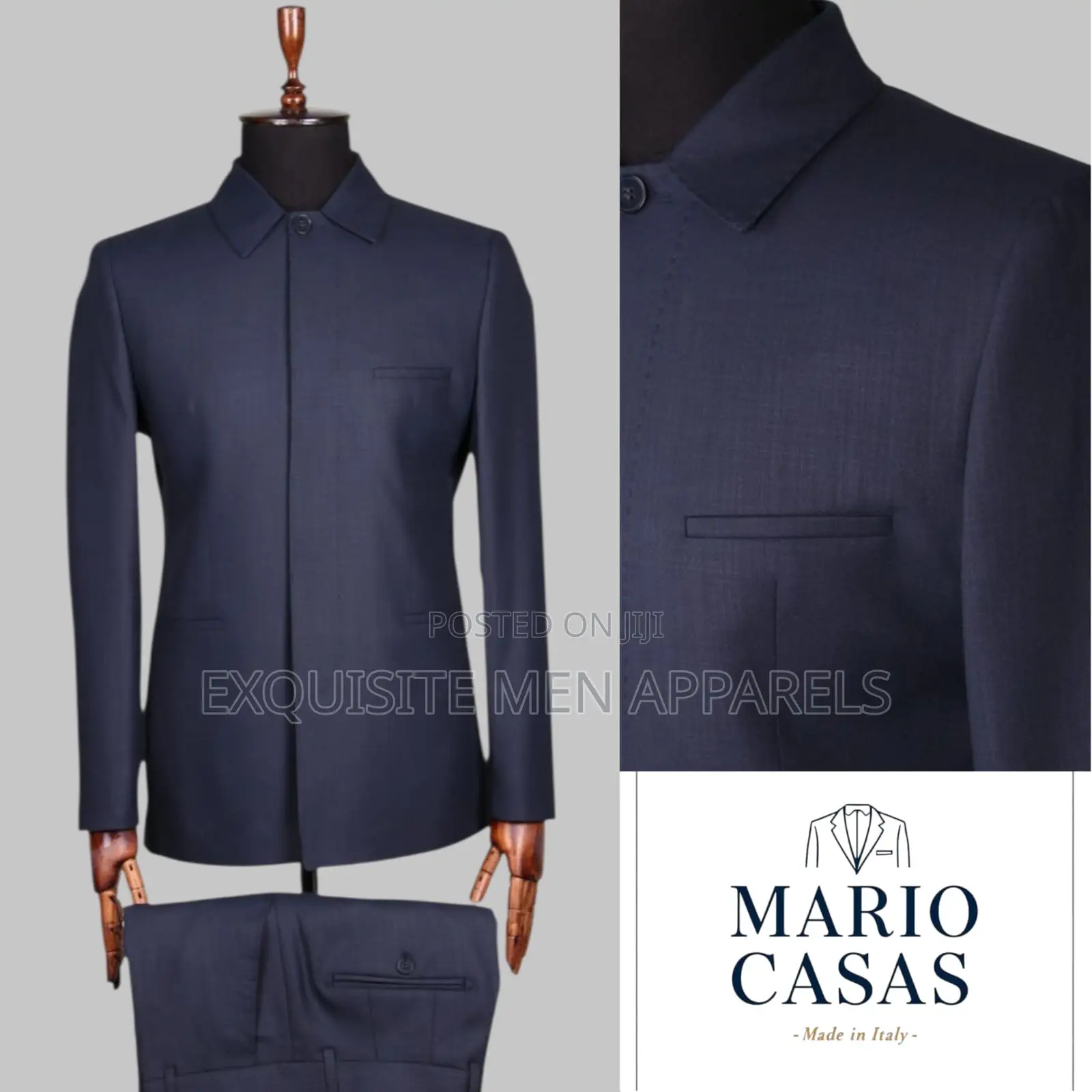 Italian Safari Design Men’S Suit