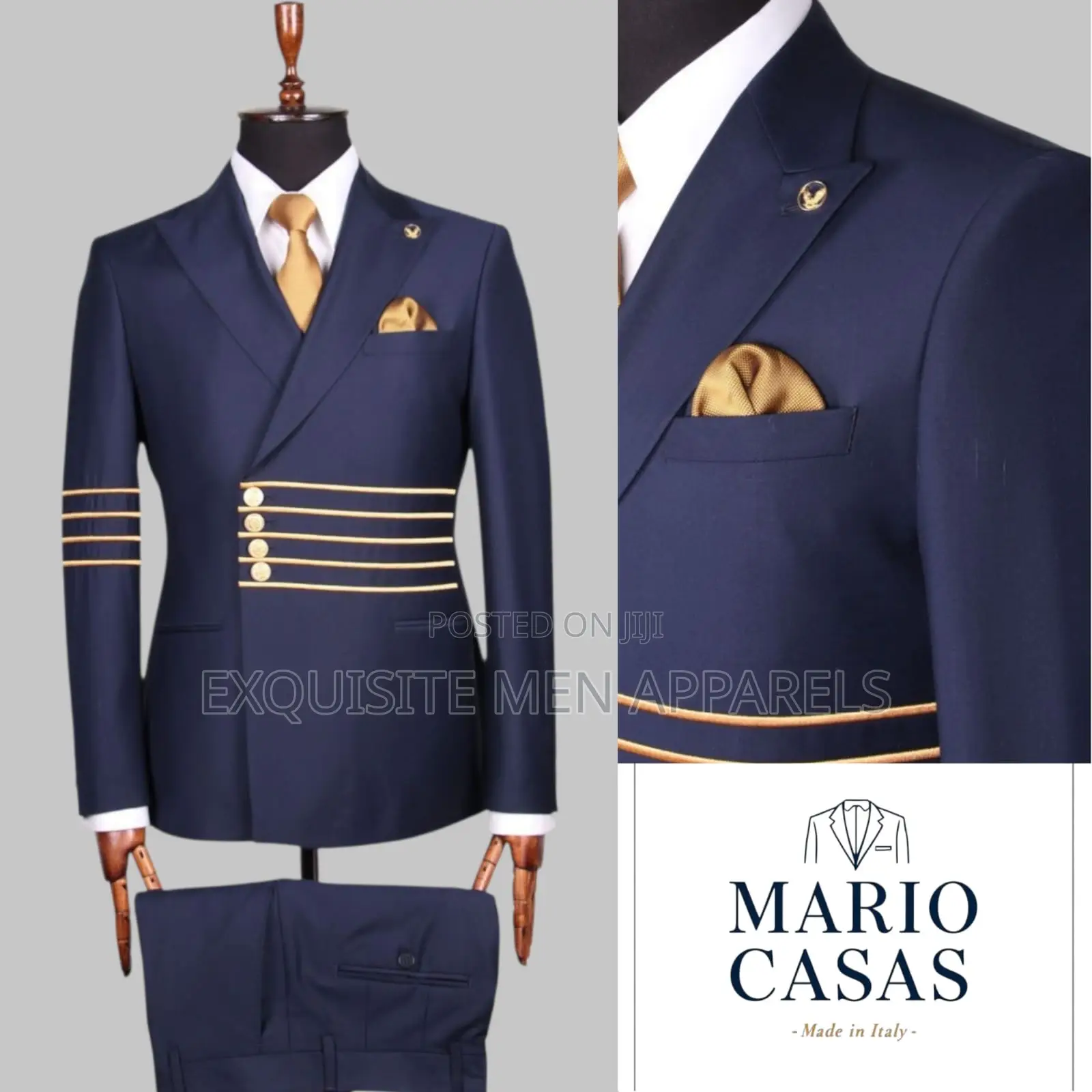Latest Designers Italian Mario Casas Men’S Suit