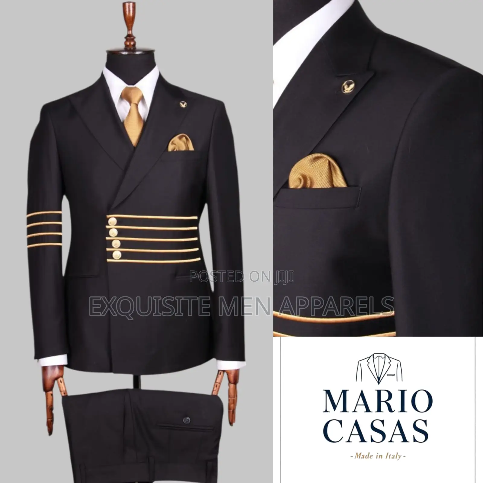 Latest Designers Italian Mario Casas Men’S Suit