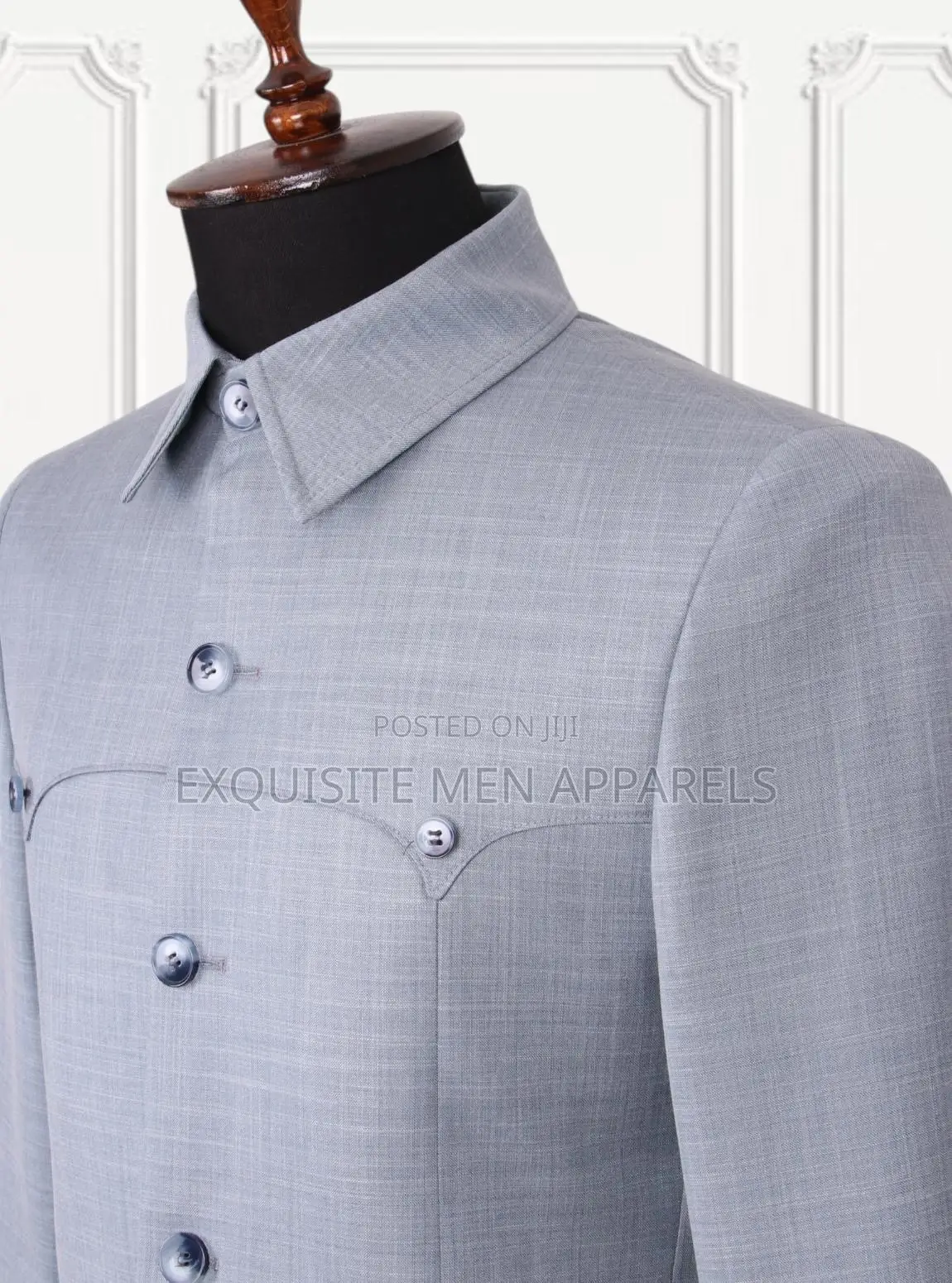 Italian Clerical Safari Quality Men’S Suit