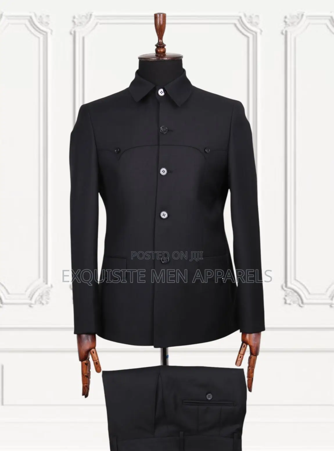 Italian Clerical Safari Quality Men’S Suit