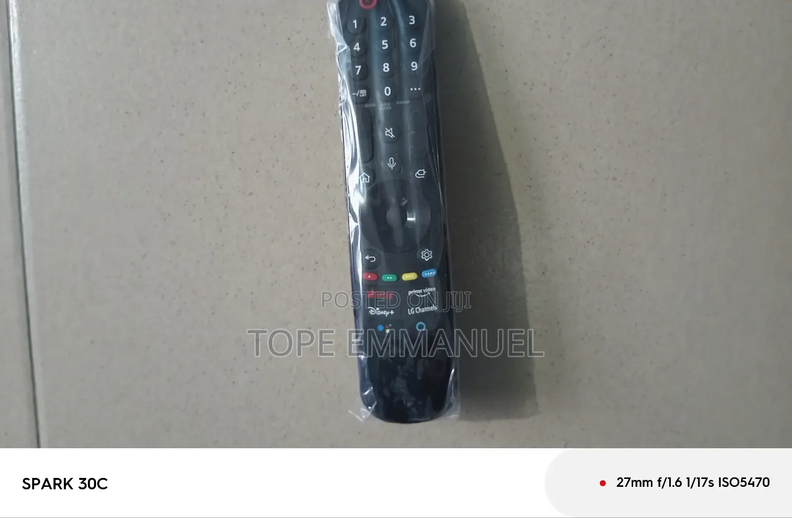Lg Remote an-Mr21ga Magic With Voice Control for 2021/22/23 Tv
