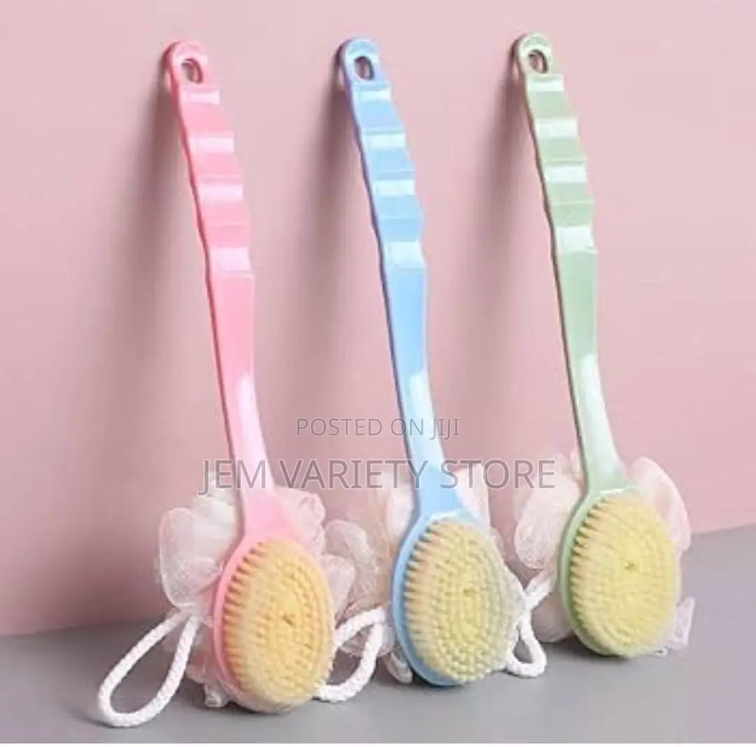 2 in 1 Long Handle Body Back Shower Soft Brush