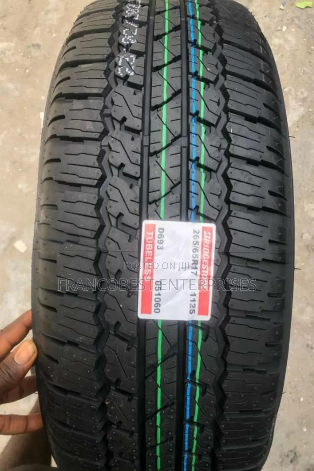 265/65r17 Bridgestone Tyre