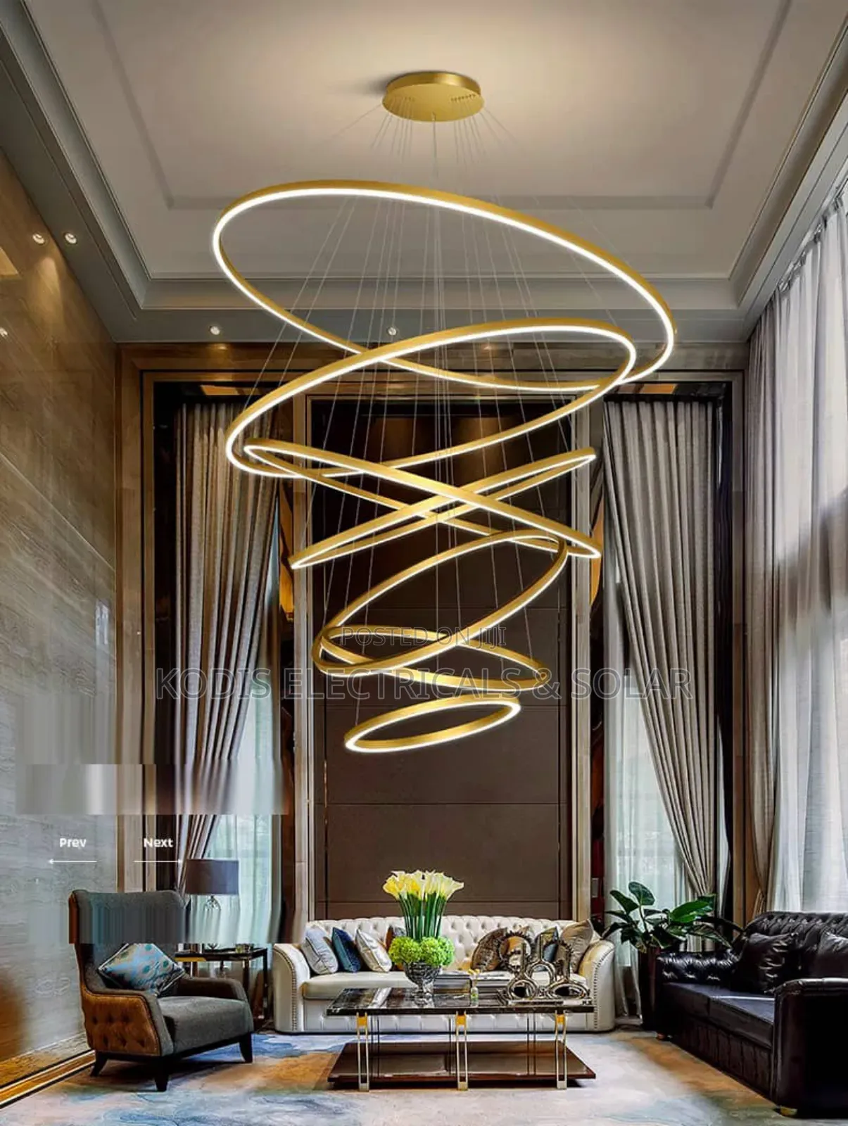 Chandelier Classic Luxury Drop Lighting