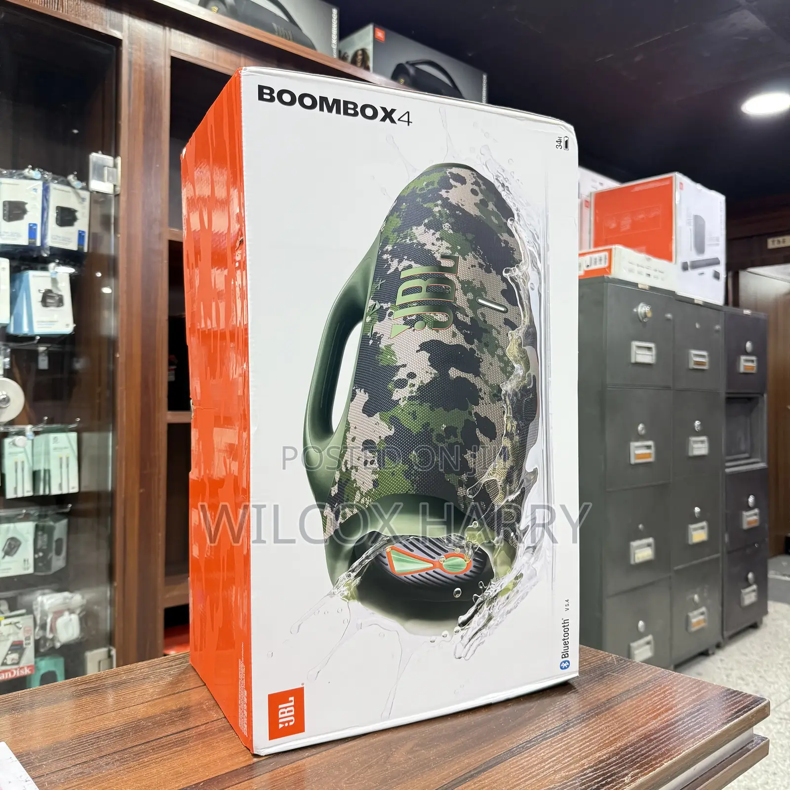 JBL Boombox 4 Portable Bluetooth Speaker