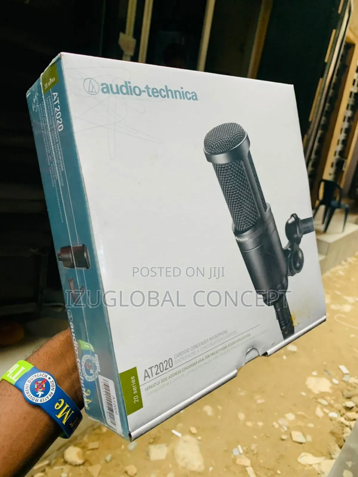 Audio Technica At2020 Cardioid Condenser Microphone