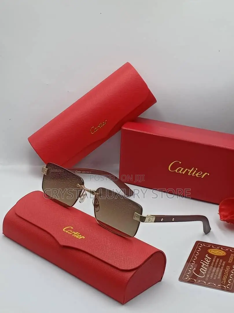 Cartier Quality Luxury Men Sunglasses