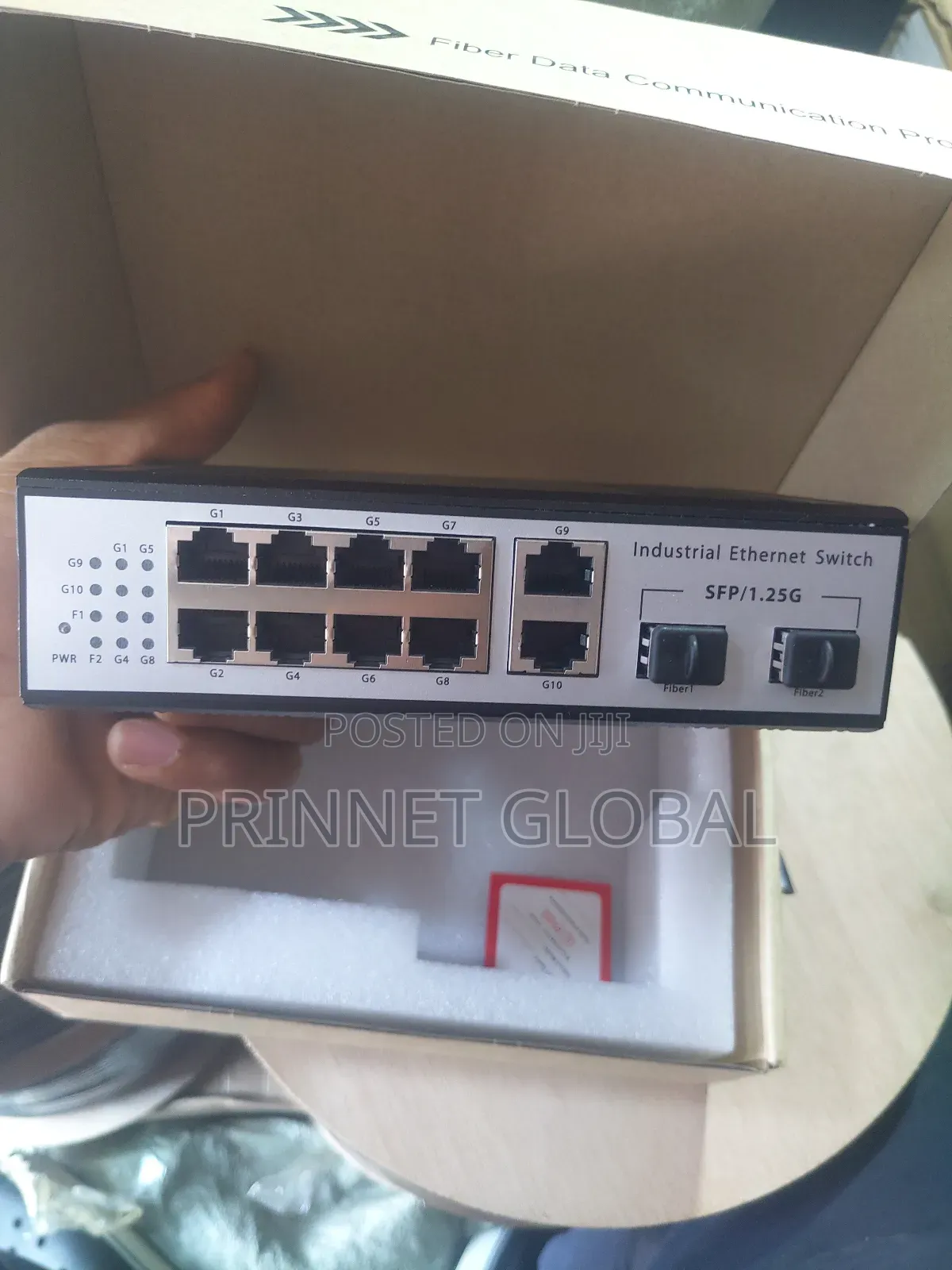 Industrial Ethernet Switch SFP/1.25g 10 Poe 2 SFP