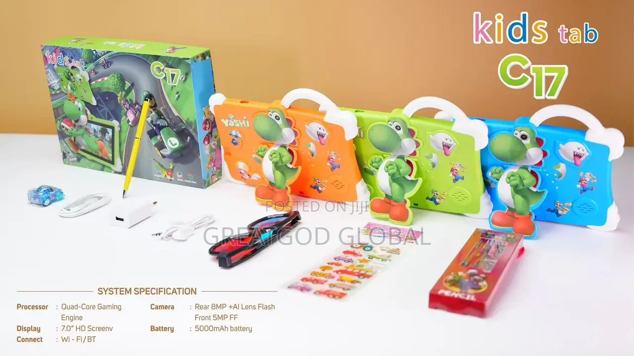 C17 Kids Tablet Comes With Free Gifts