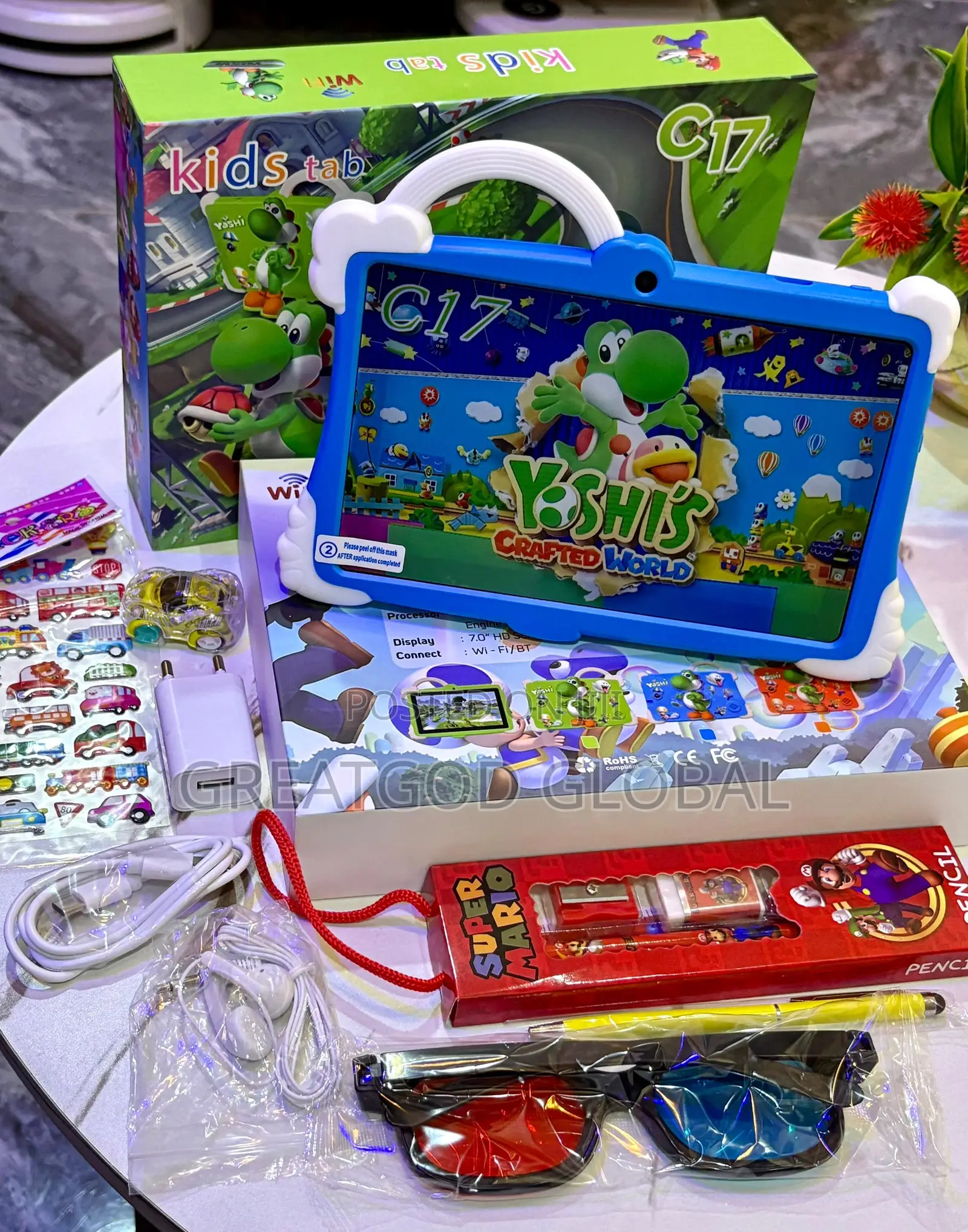 C17 Kids Tablet Comes With Free Gifts