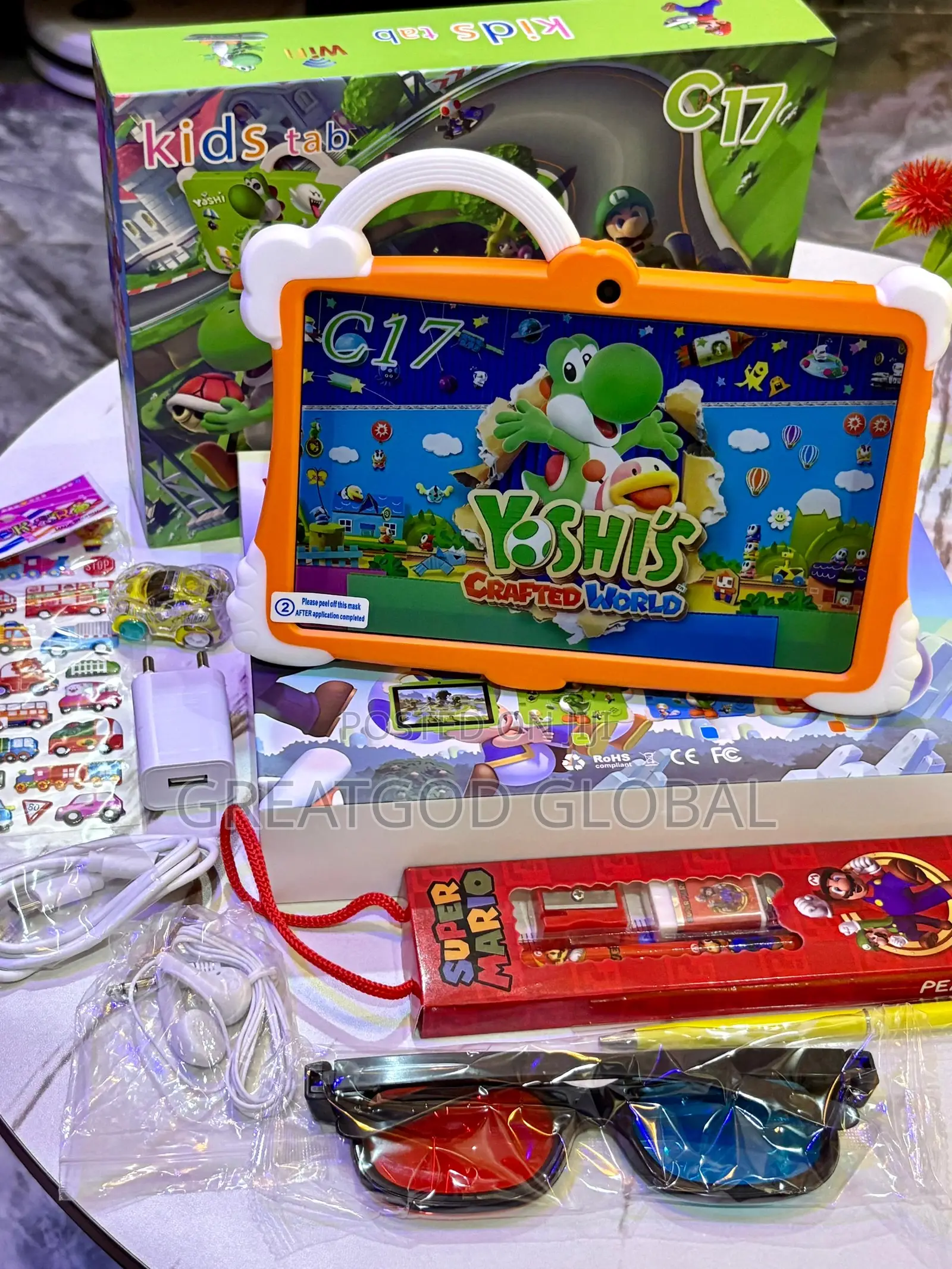 C17 Kids Tablet Comes With Free Gifts