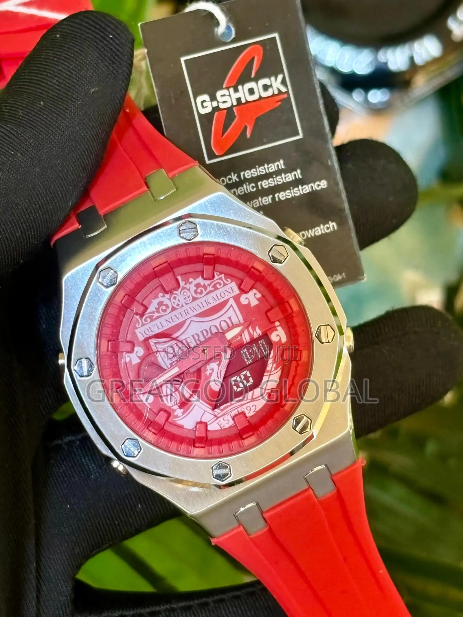 Custom Liverpool Fc G-shock Watch (The Reds Ynwl)