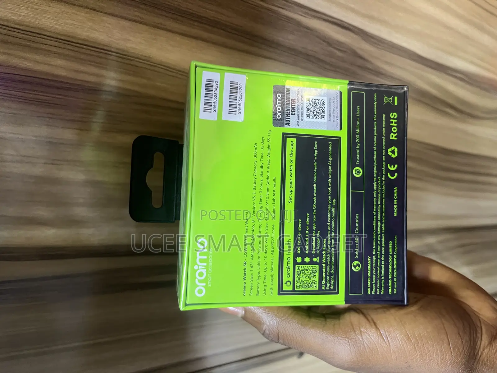 Oraimo Watch 5r