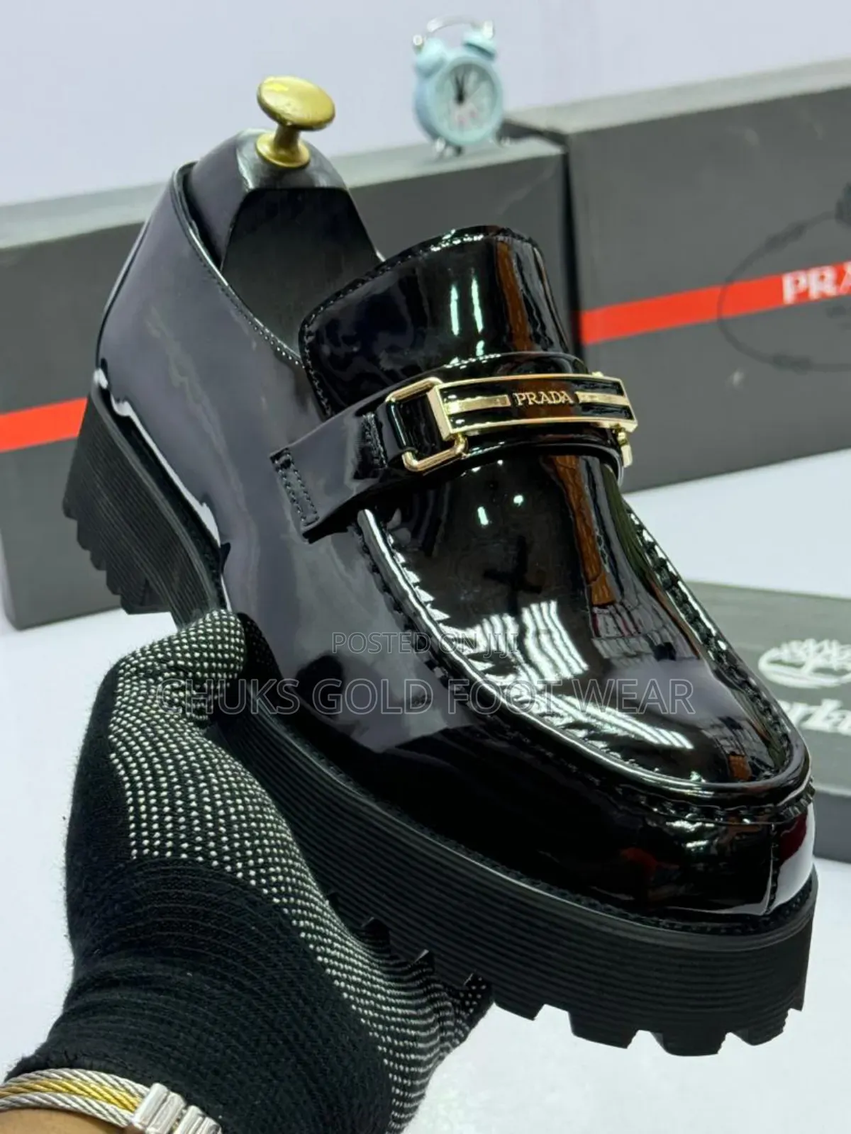 Step Into Sophistication With Prada — Italian Elegance at Its Finest.