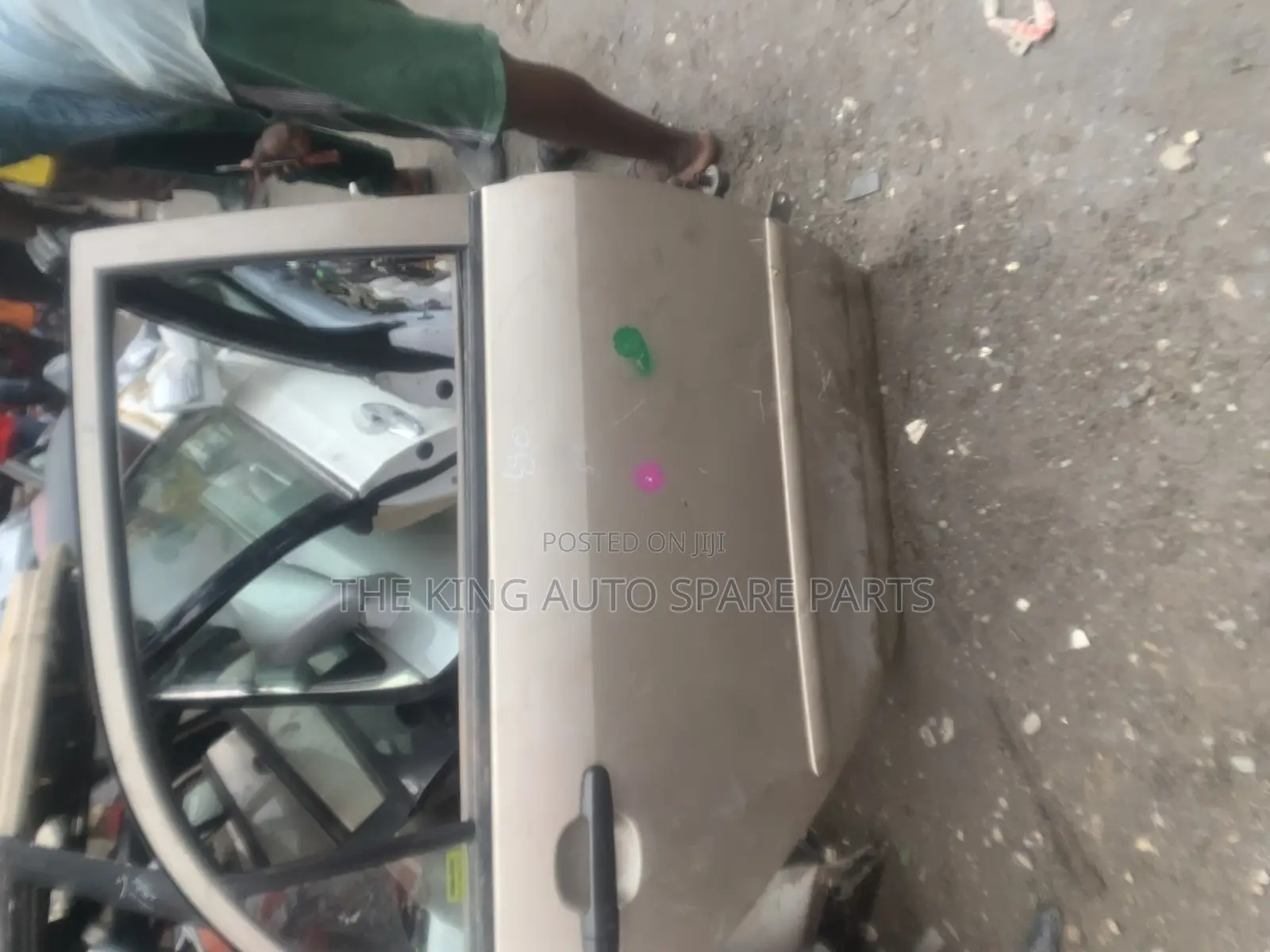 Toyota Corolla Back Right Door Empty 05 Model