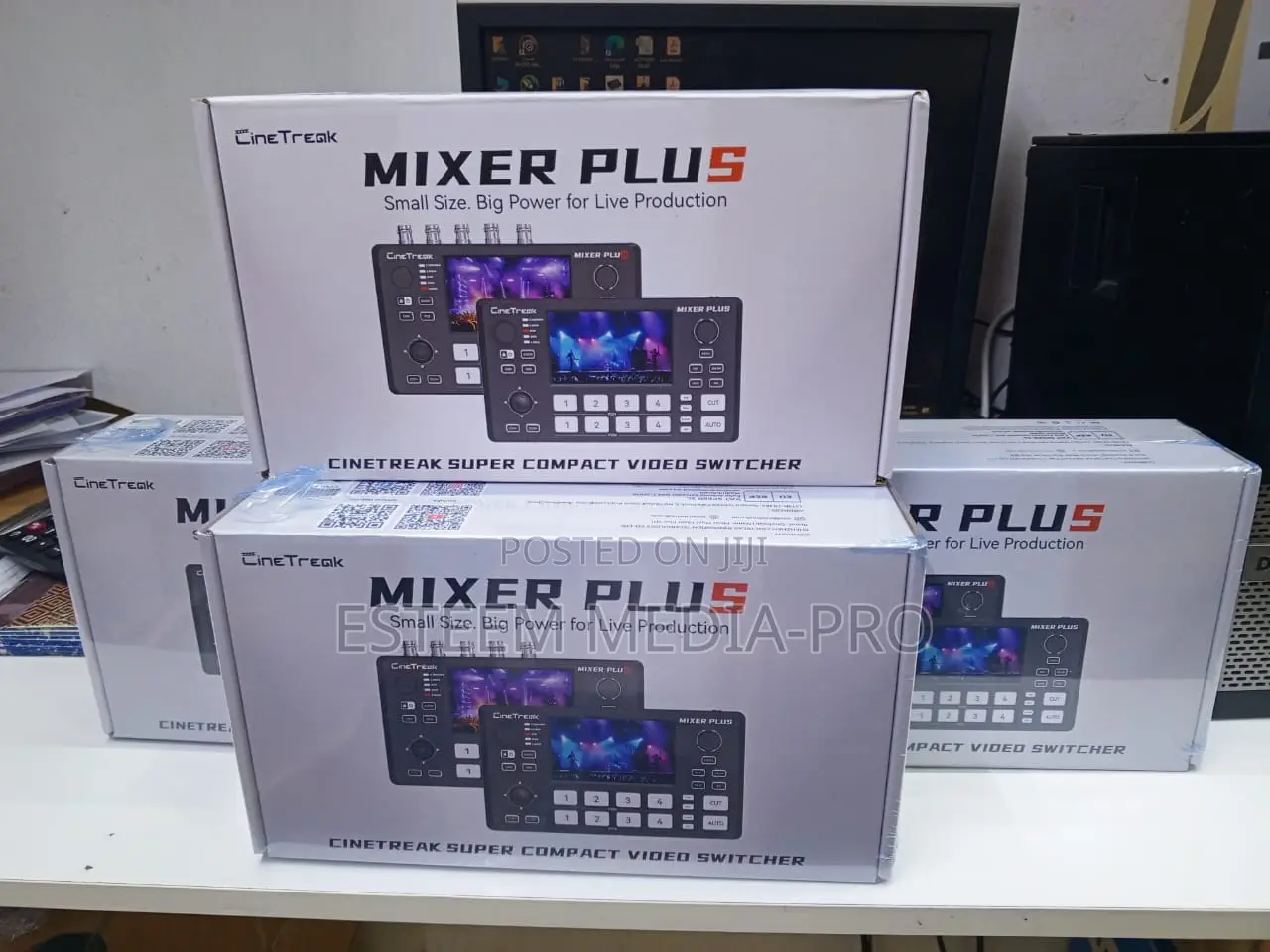 Cinetreak Mixer Plus 4-Channel Hdmi Video Switcher With 4.5" Display