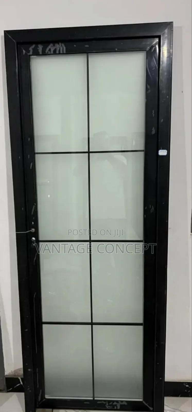 Full Glass Toilet Door