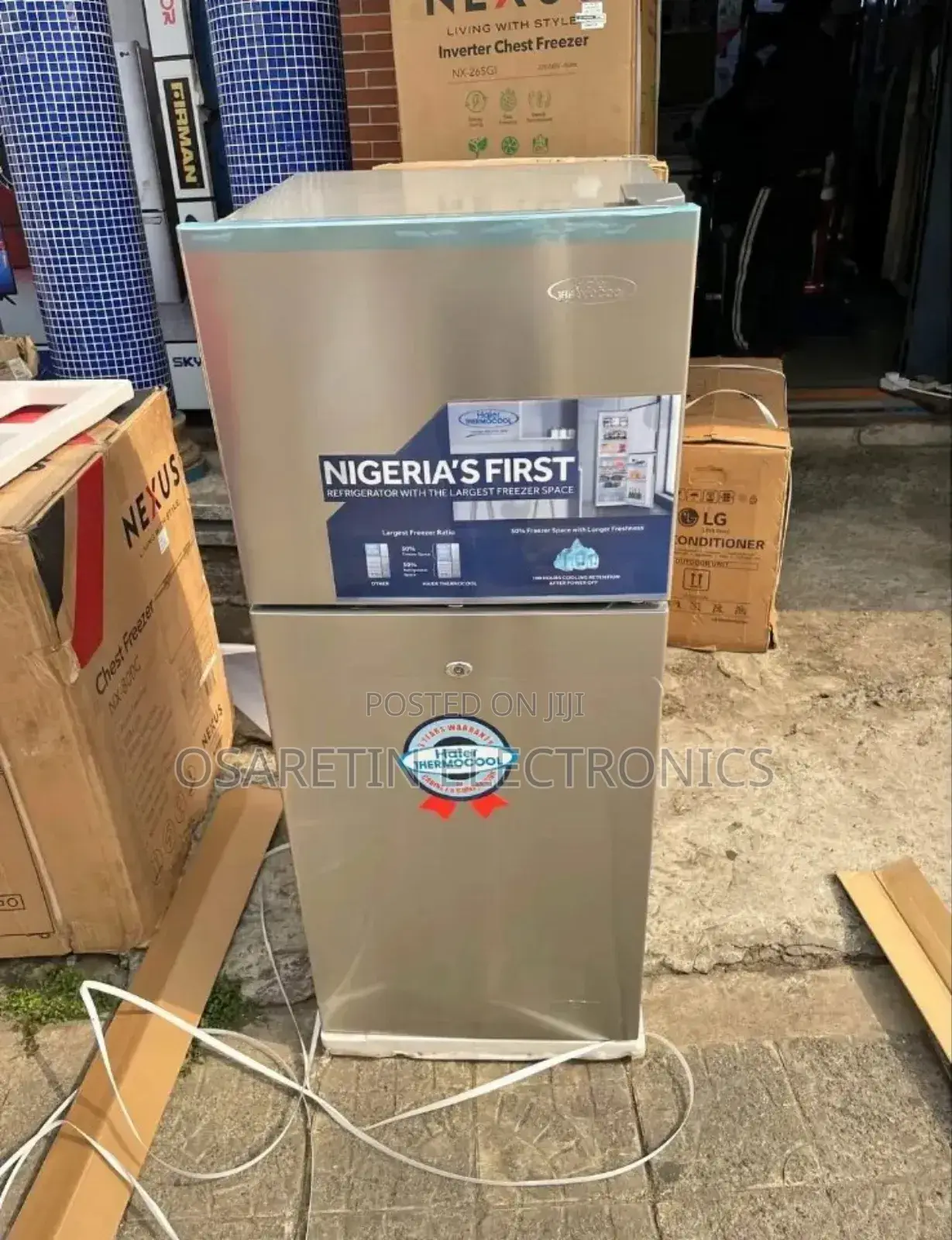 Haier Thermocool Refrigerator Double Door Three Years Warranty