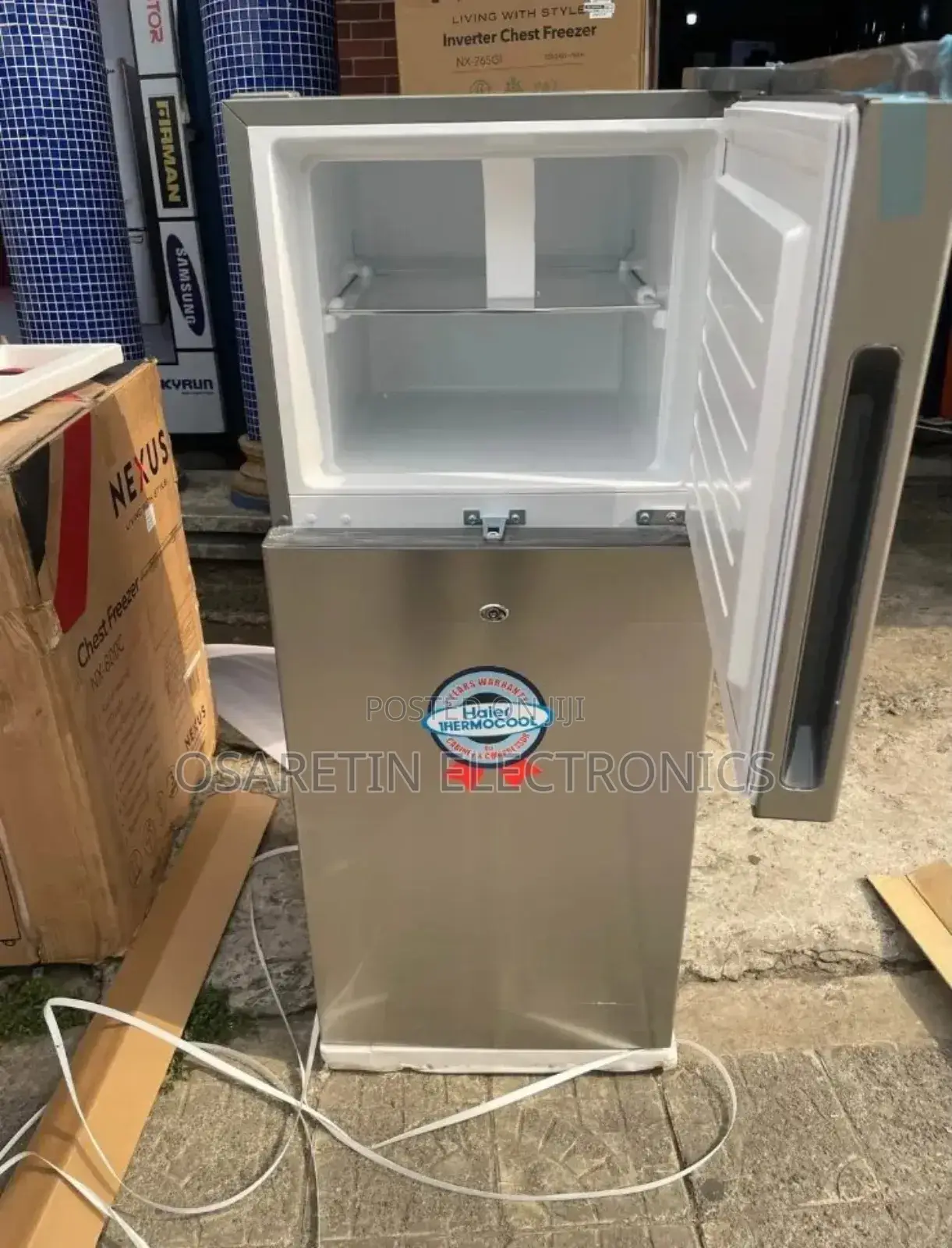 Haier Thermocool Refrigerator Double Door Three Years Warranty