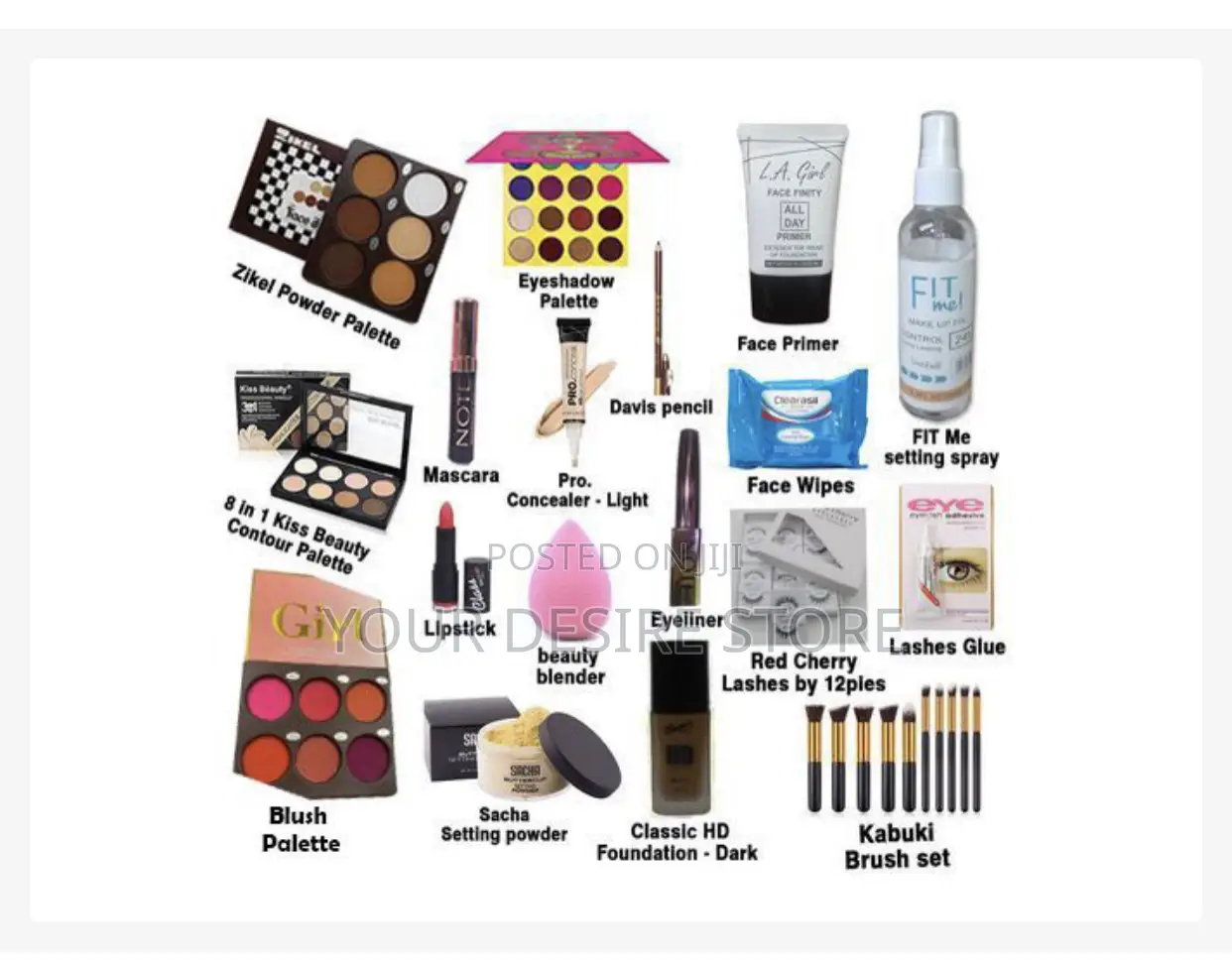 Discounted All in One Combo Makeup Kit
