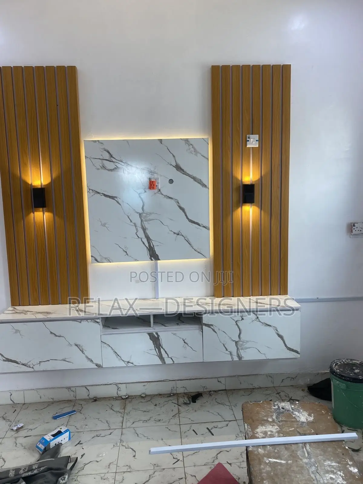 Tv Stand in Golden Beach Color